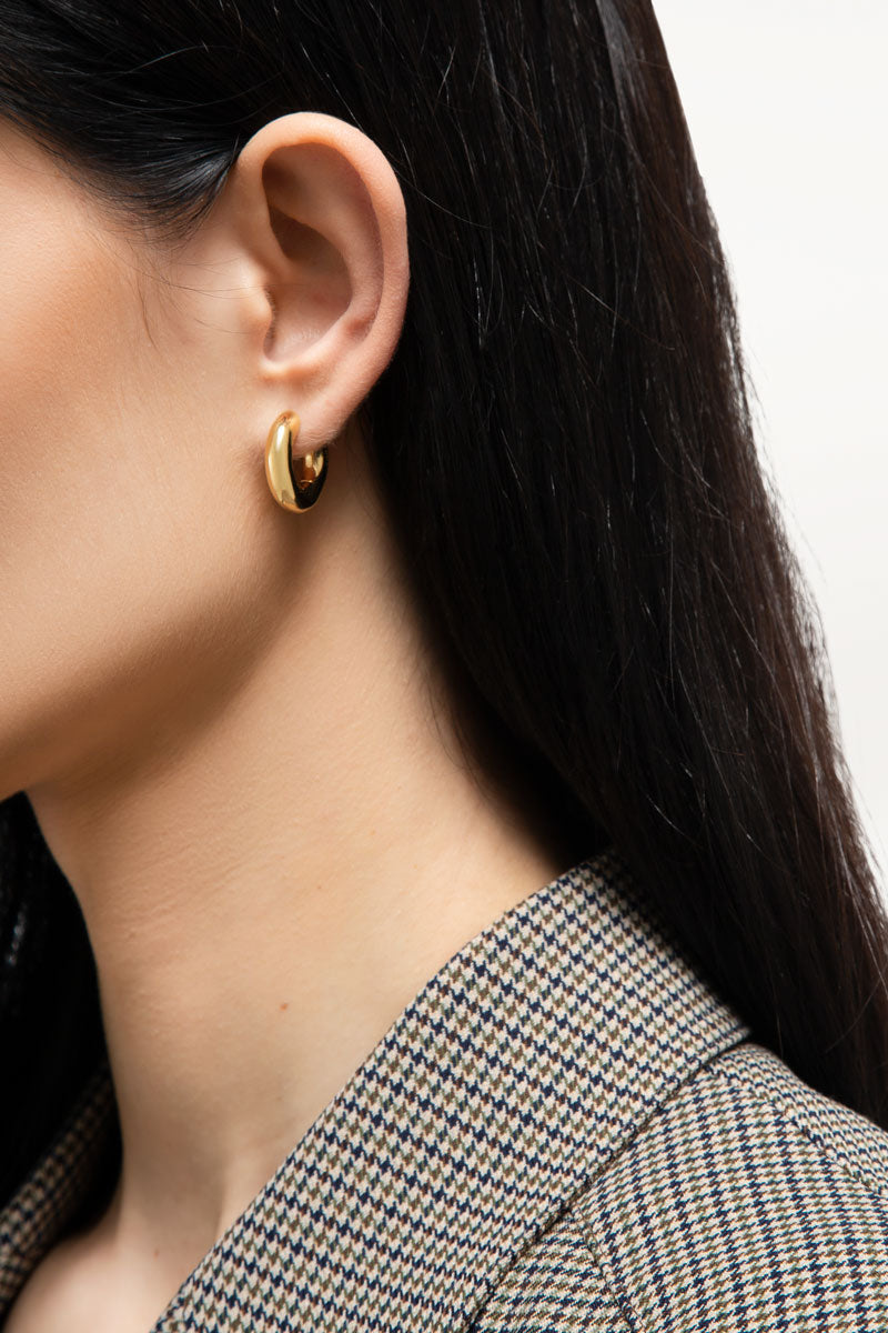 Round Volume Earrings