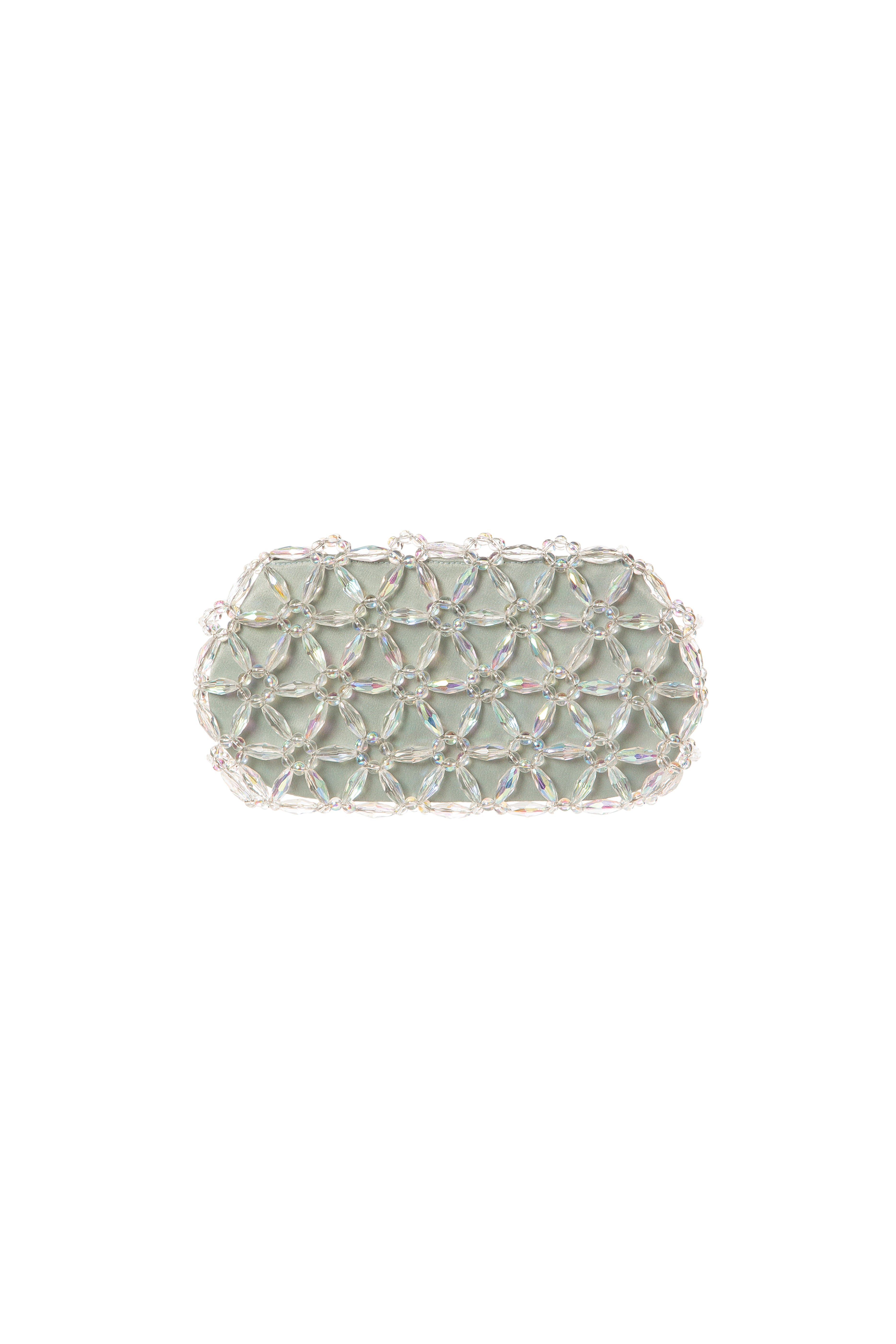 Frosty Green Tebea Clutch