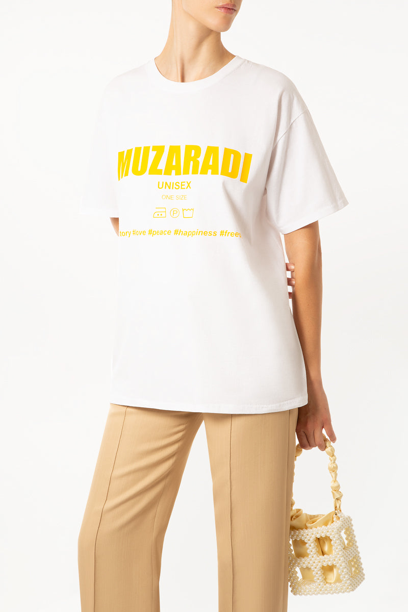 Muzaradi White T-Shirt