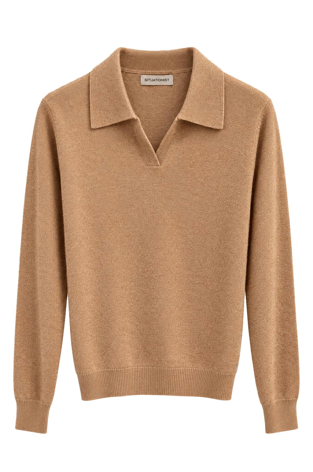 Beige Cashmere Sweater