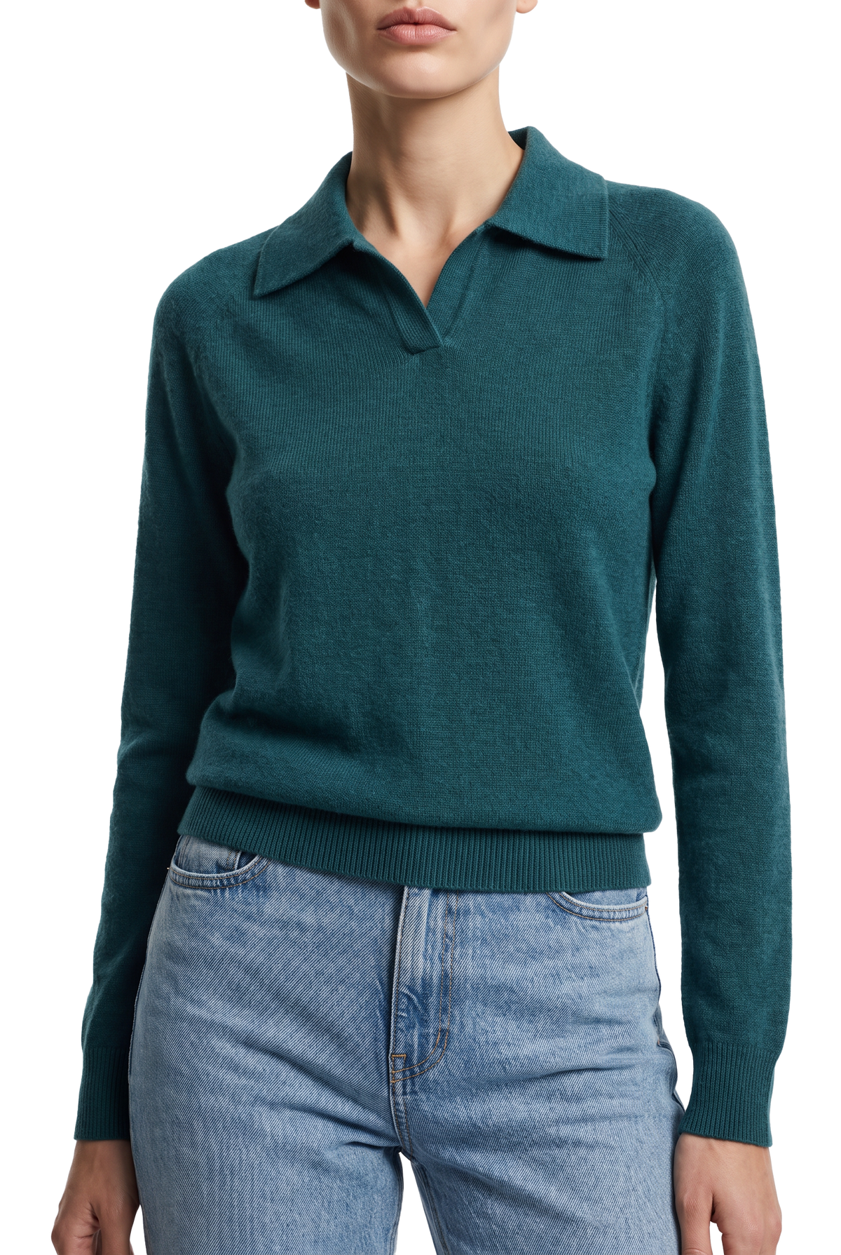 Green Cashmere Sweater