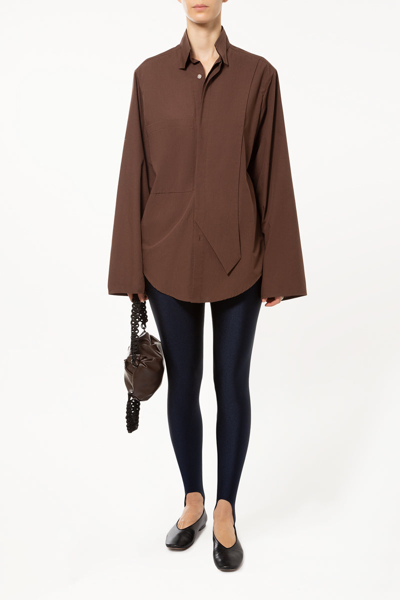 Navy Blue Stirrup Leggings