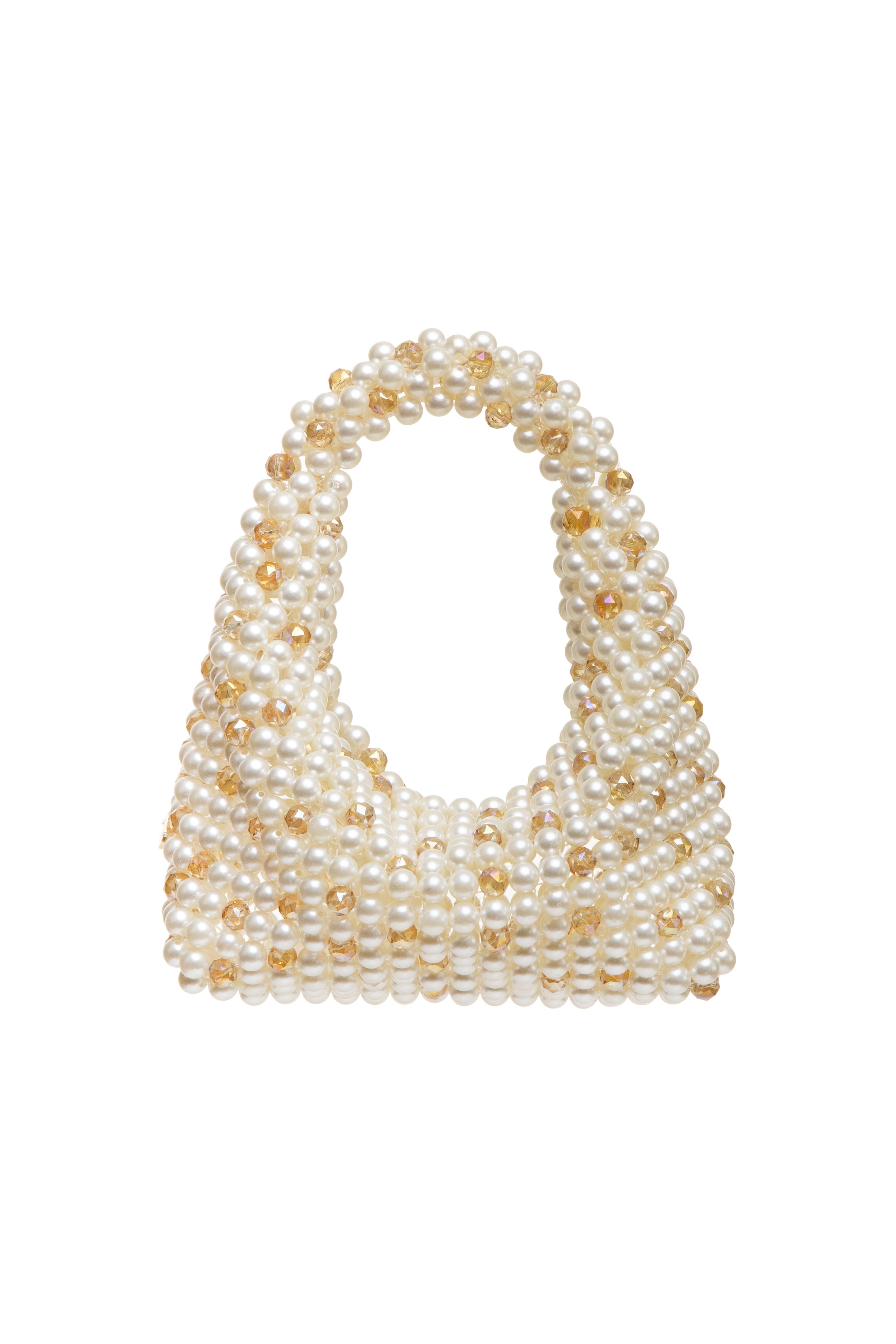 Ivory & Champagne Medium Jodie Bag