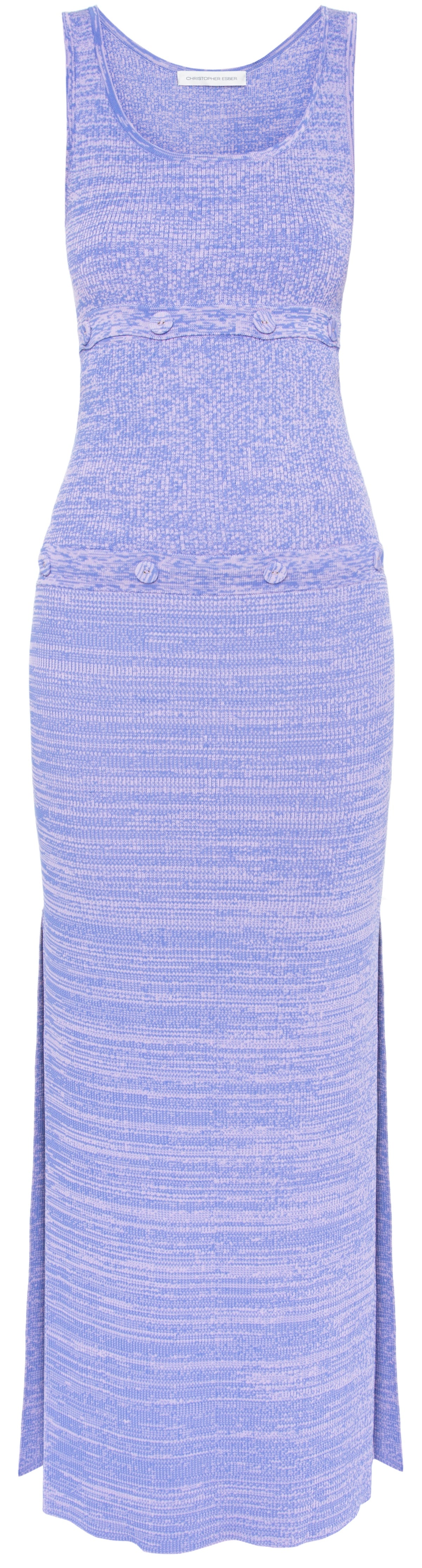 christopher esber deconstructed knit dress Christopher Esber Deconstruct Spiral Knit Dress  02HIRE