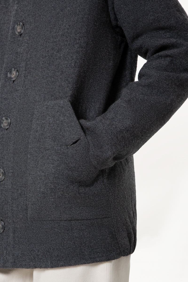 Stone Button Down Jacket