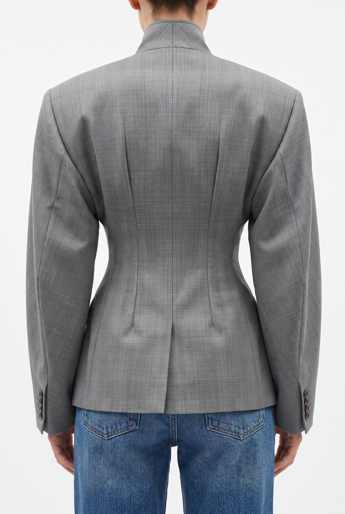 Grey Tartan Jacket