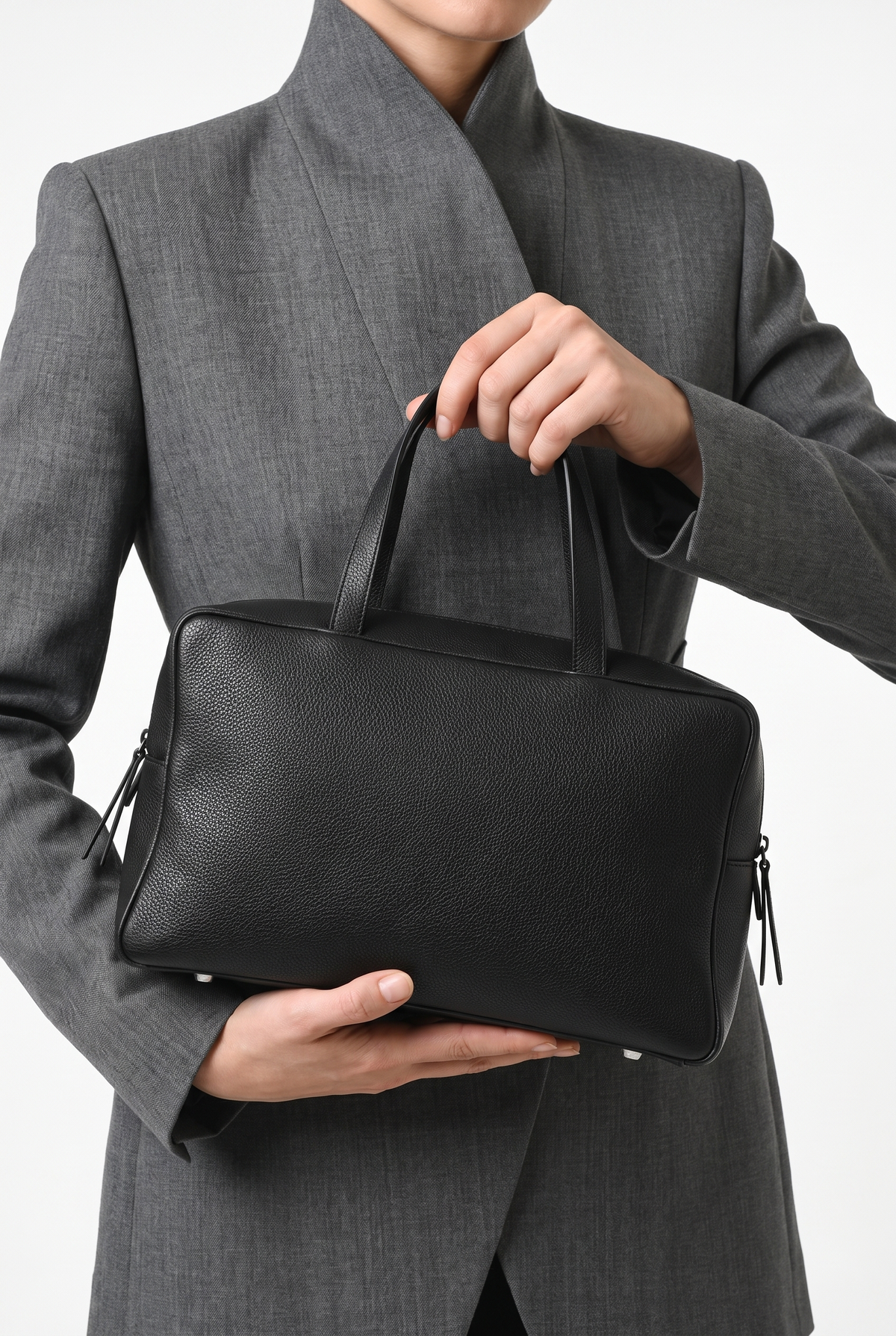 Black Leather Bag