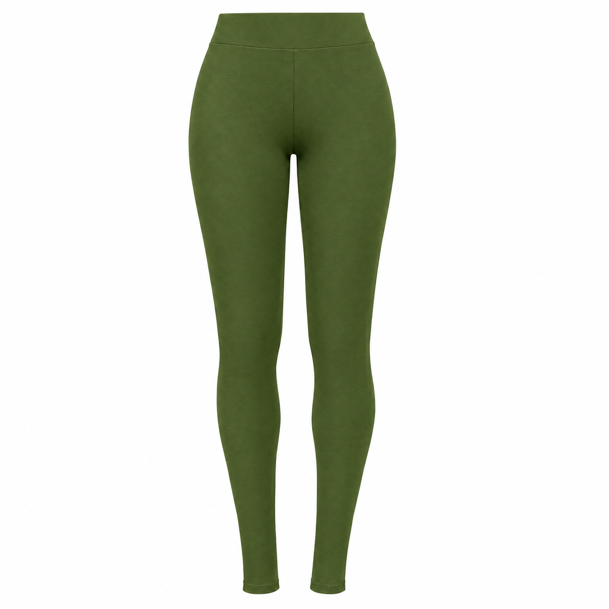 Khaki Stirrup Leggings
