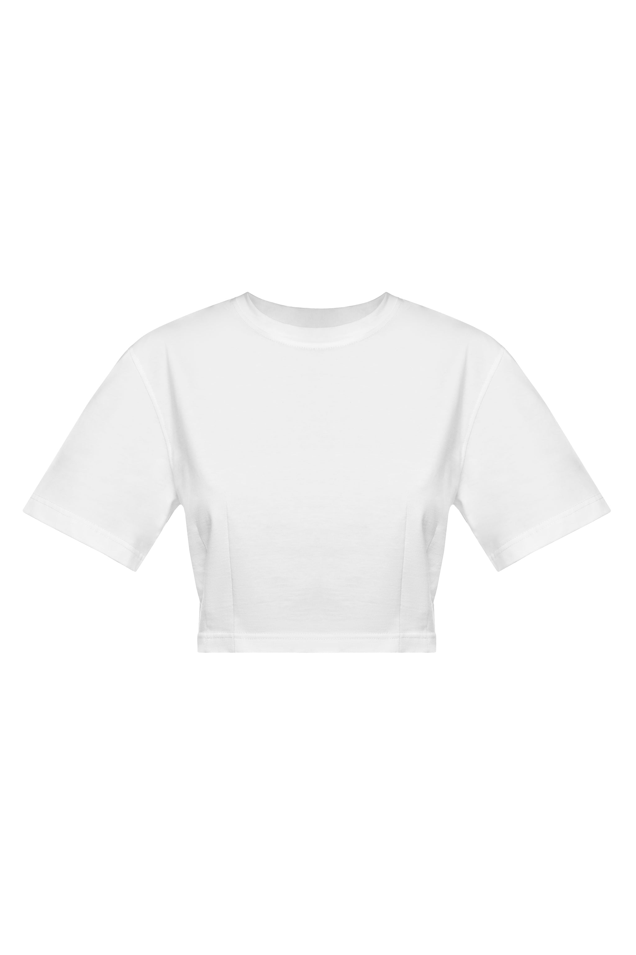 Embroidery Corset T-Shirt