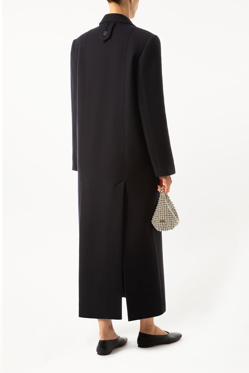 Button Tailored Coat