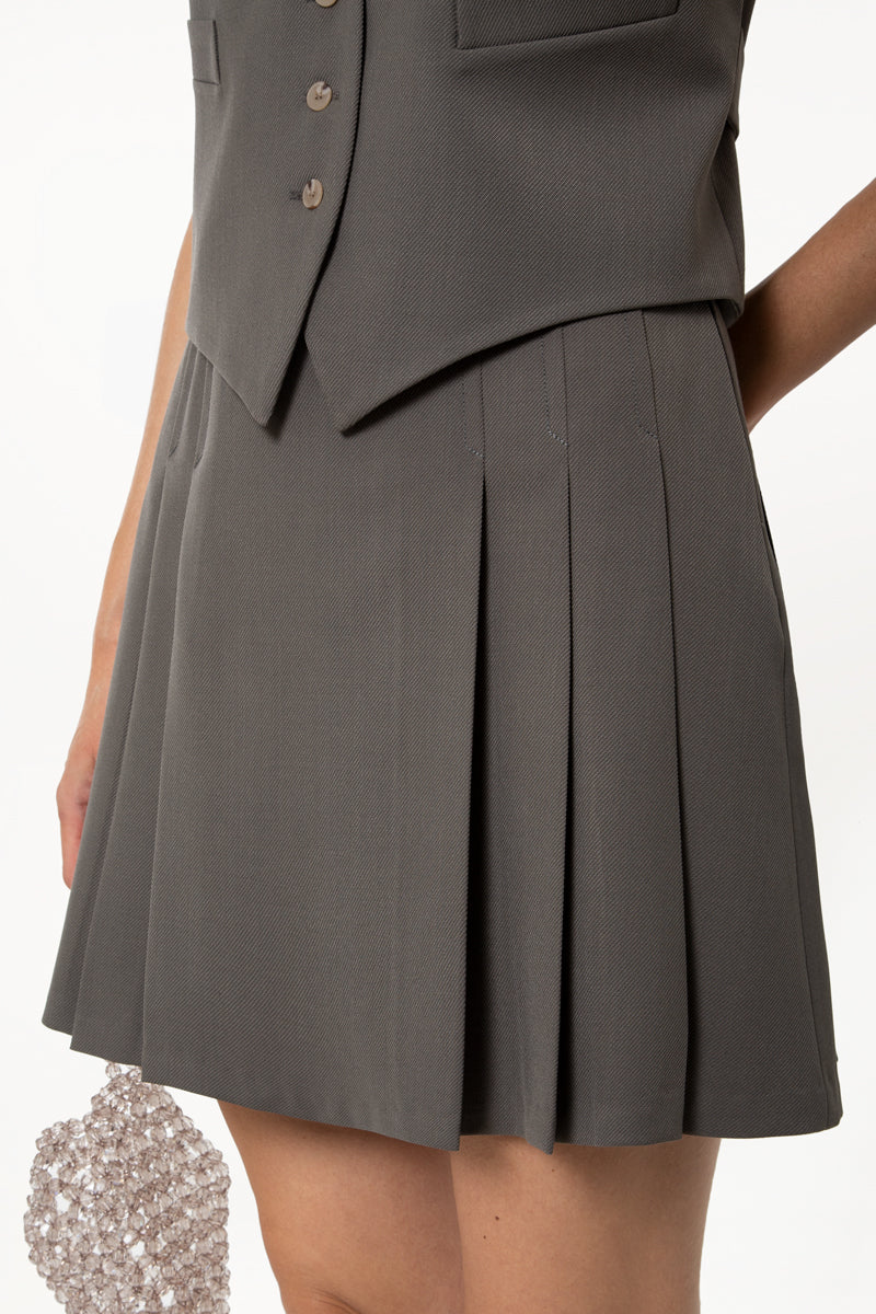 Olive Mini Skirt