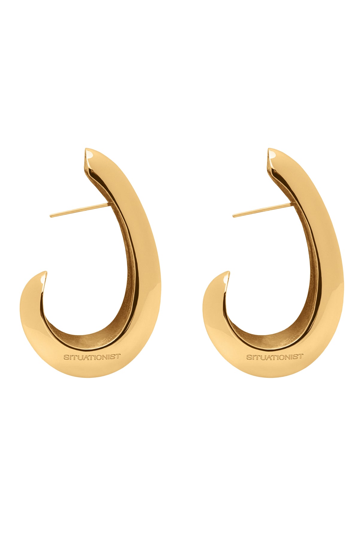 Open Hoop Earrings