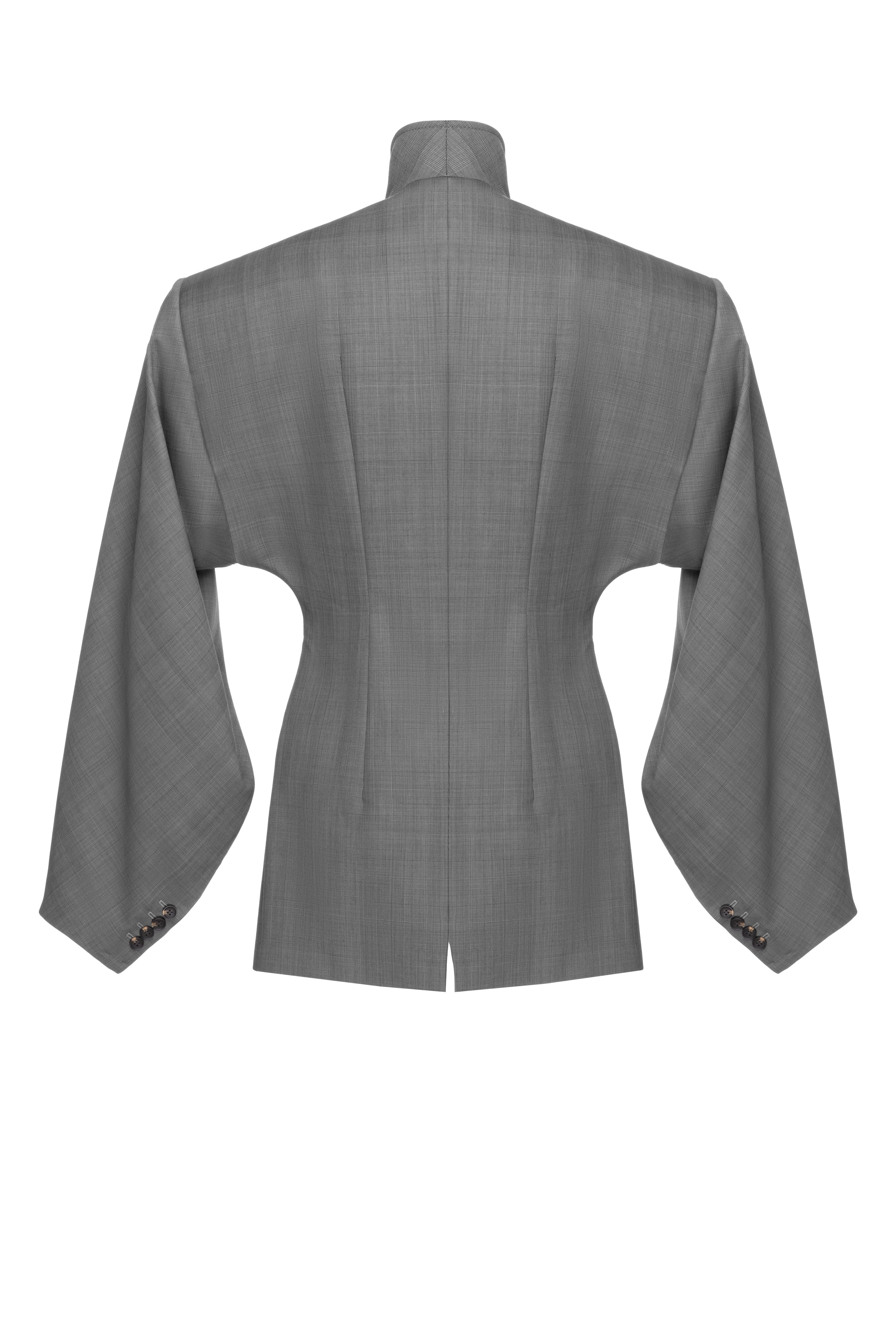 Grey Tartan Jacket