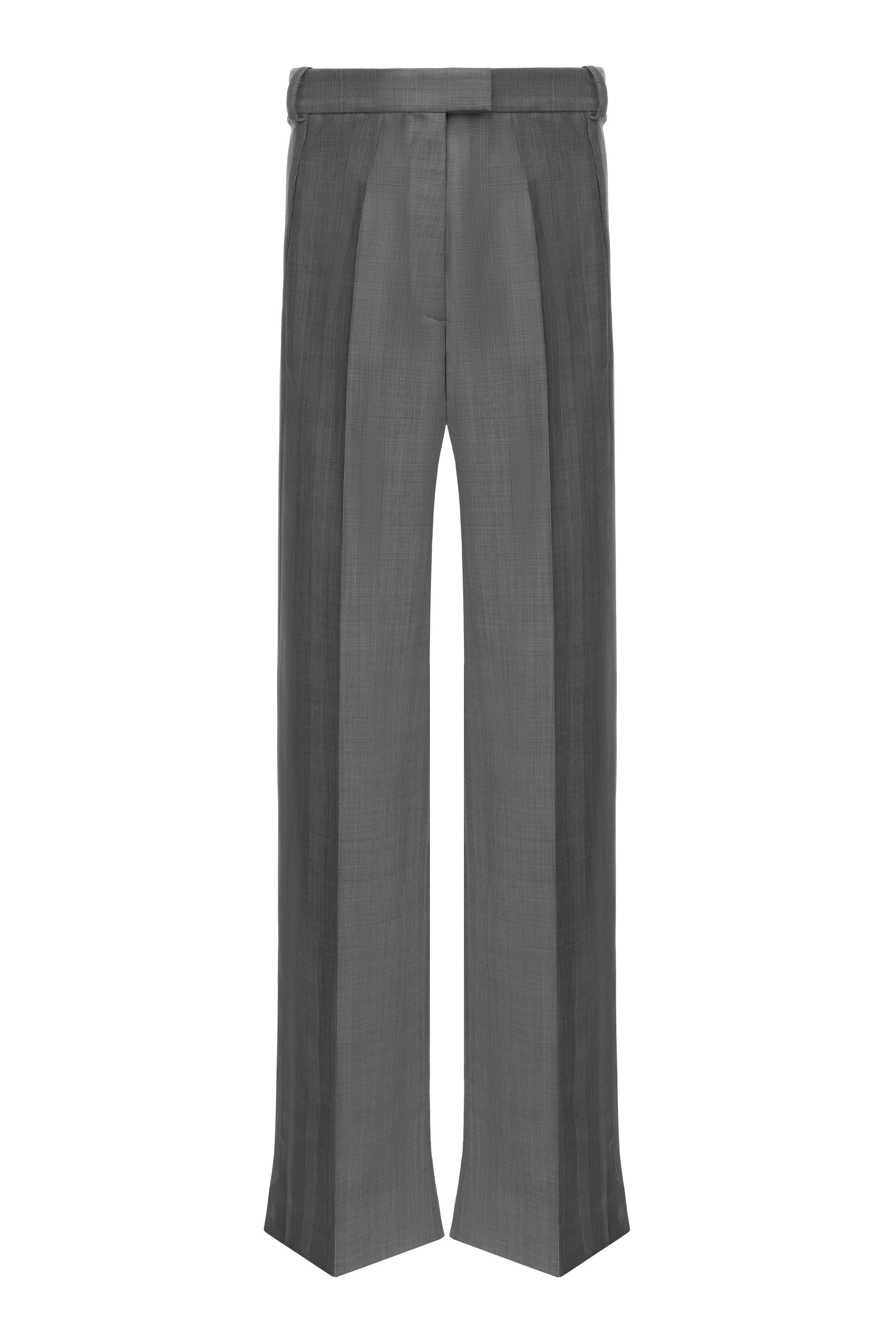 Grey Tartan Pants