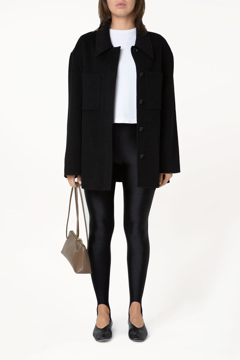 Black Stirrup Leggings