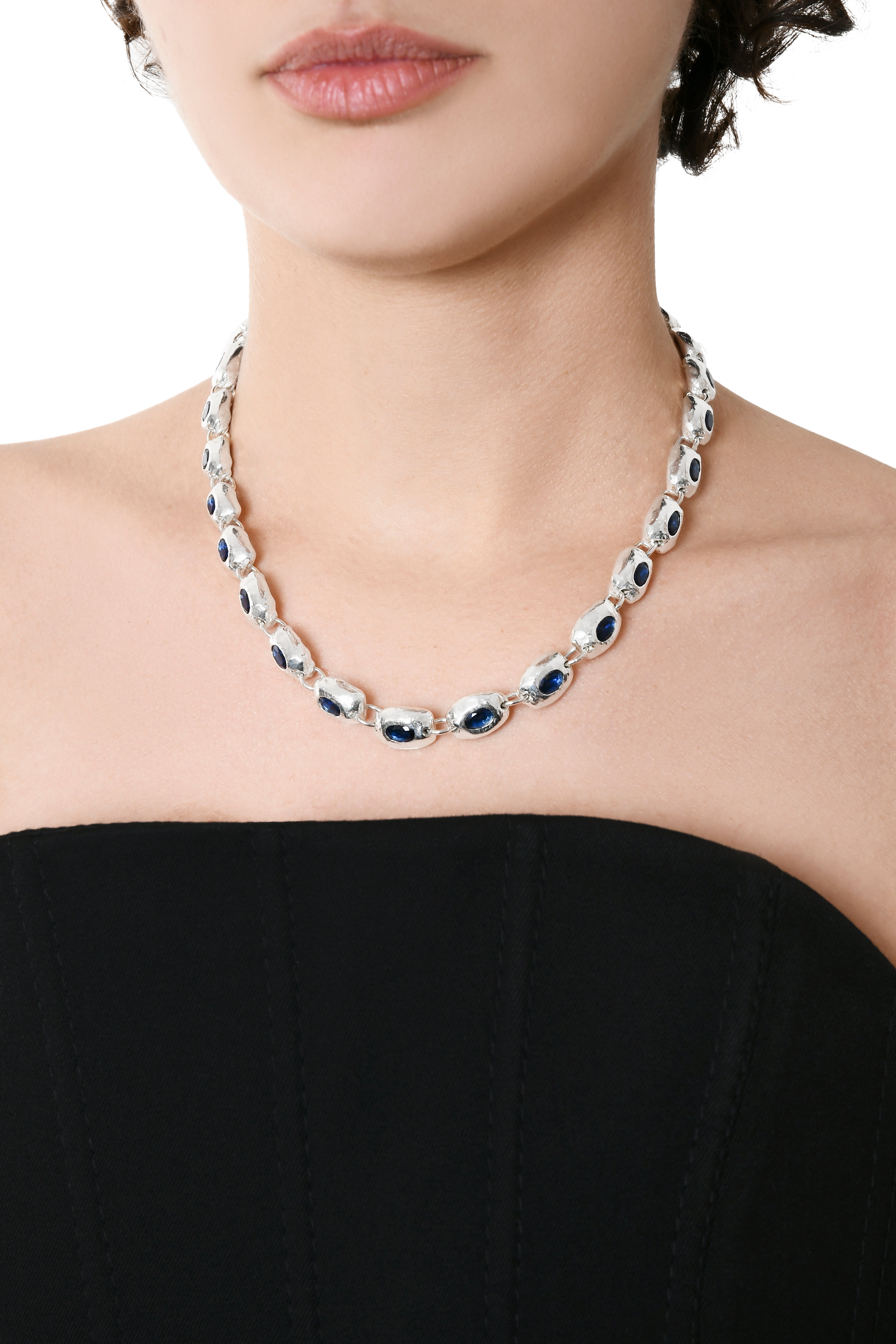 Phoebe Necklace with Mountain Crystals