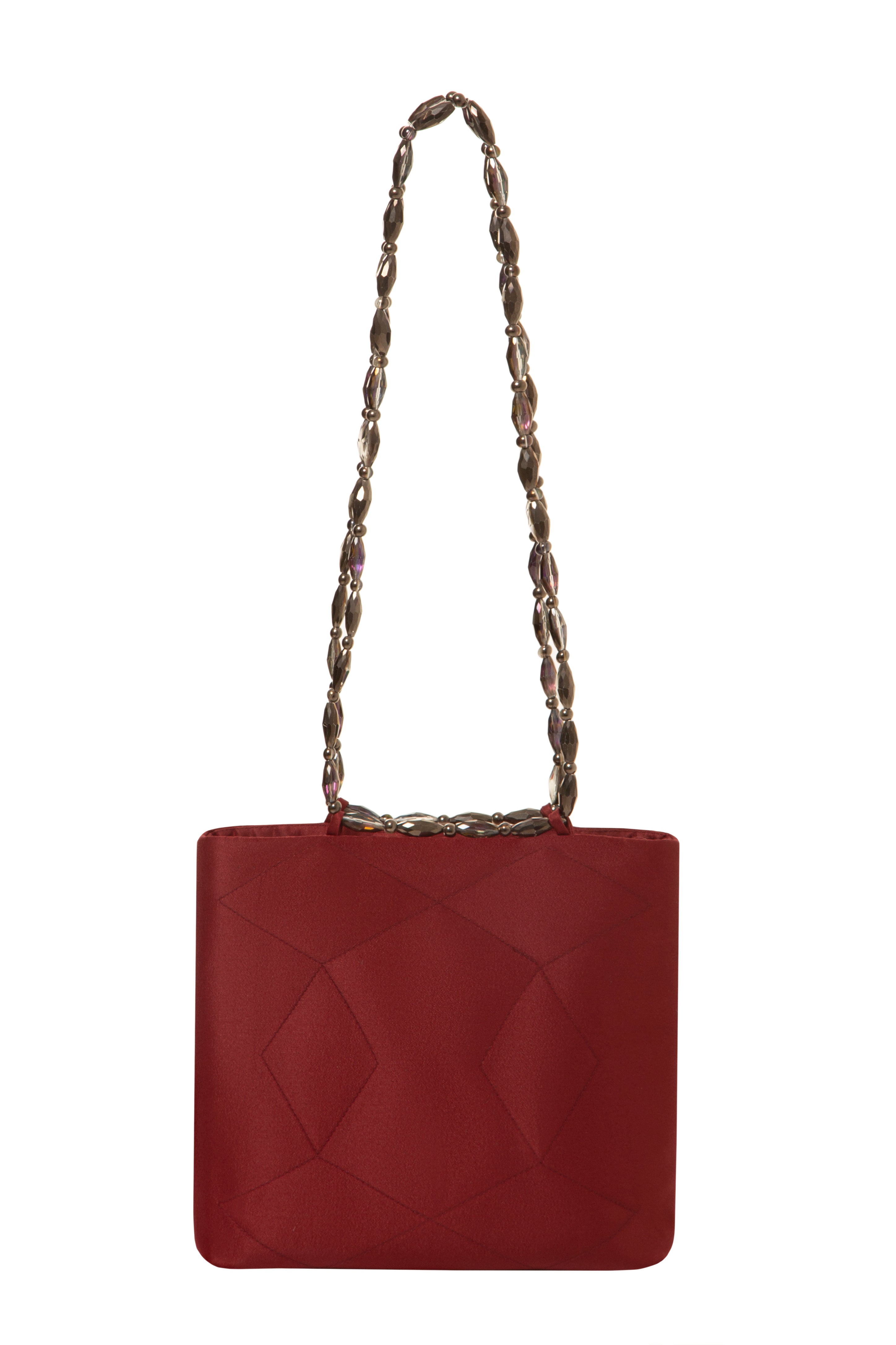 Burgundy Natia Tote