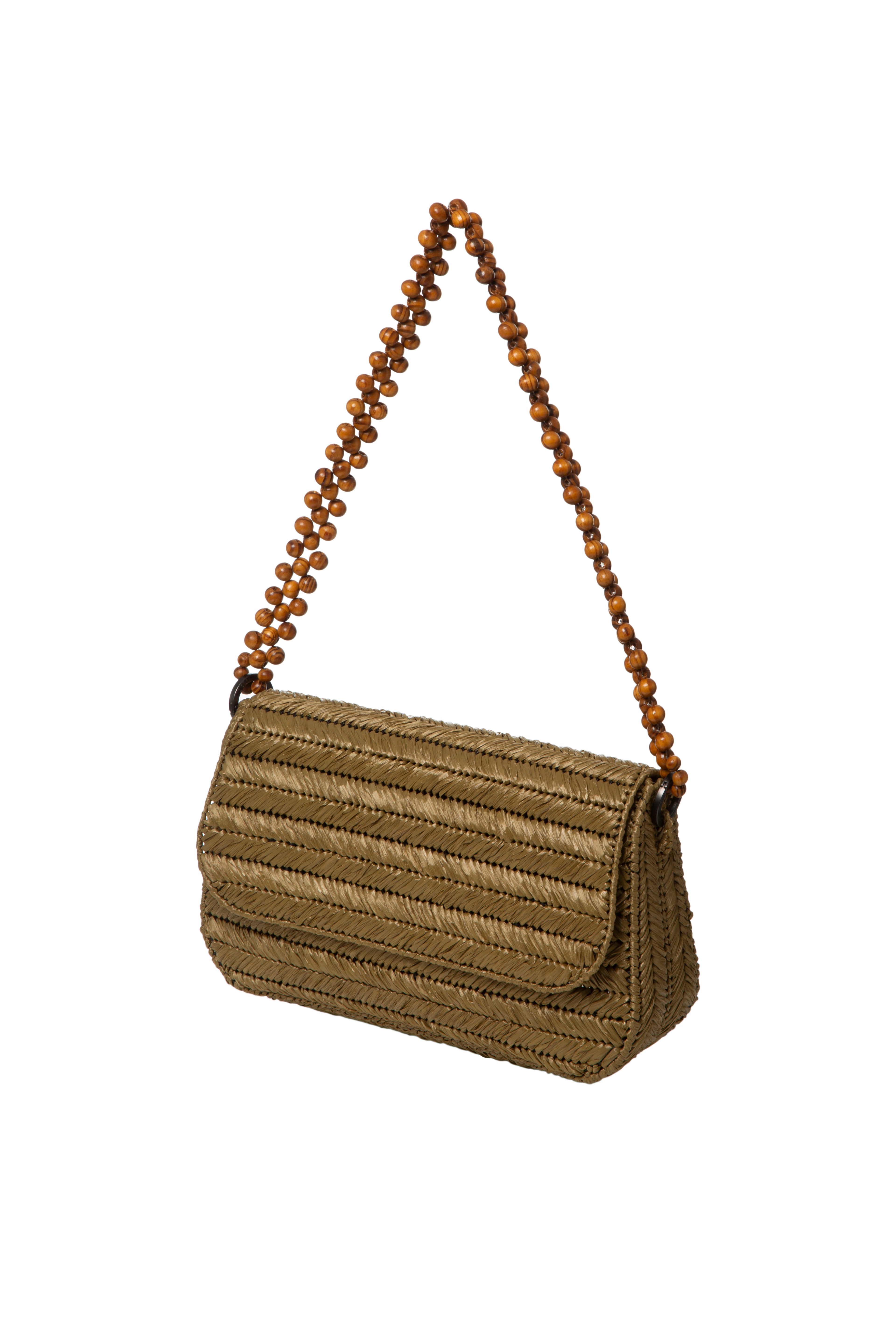 Khaki Hazel Shoulder Bag