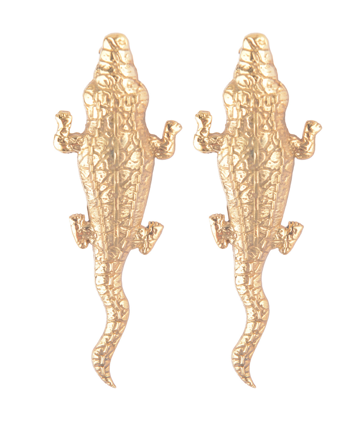 Medium Crocodile Earrings
