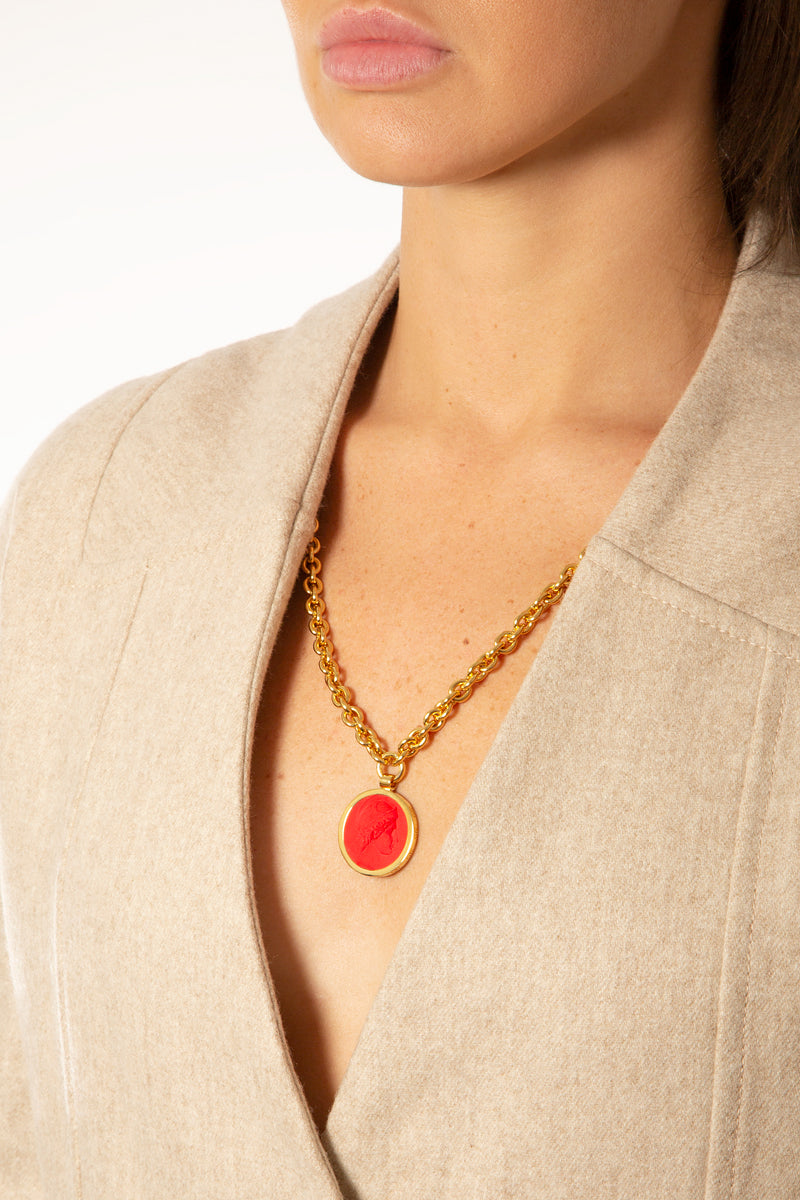 Rome Denario Necklace