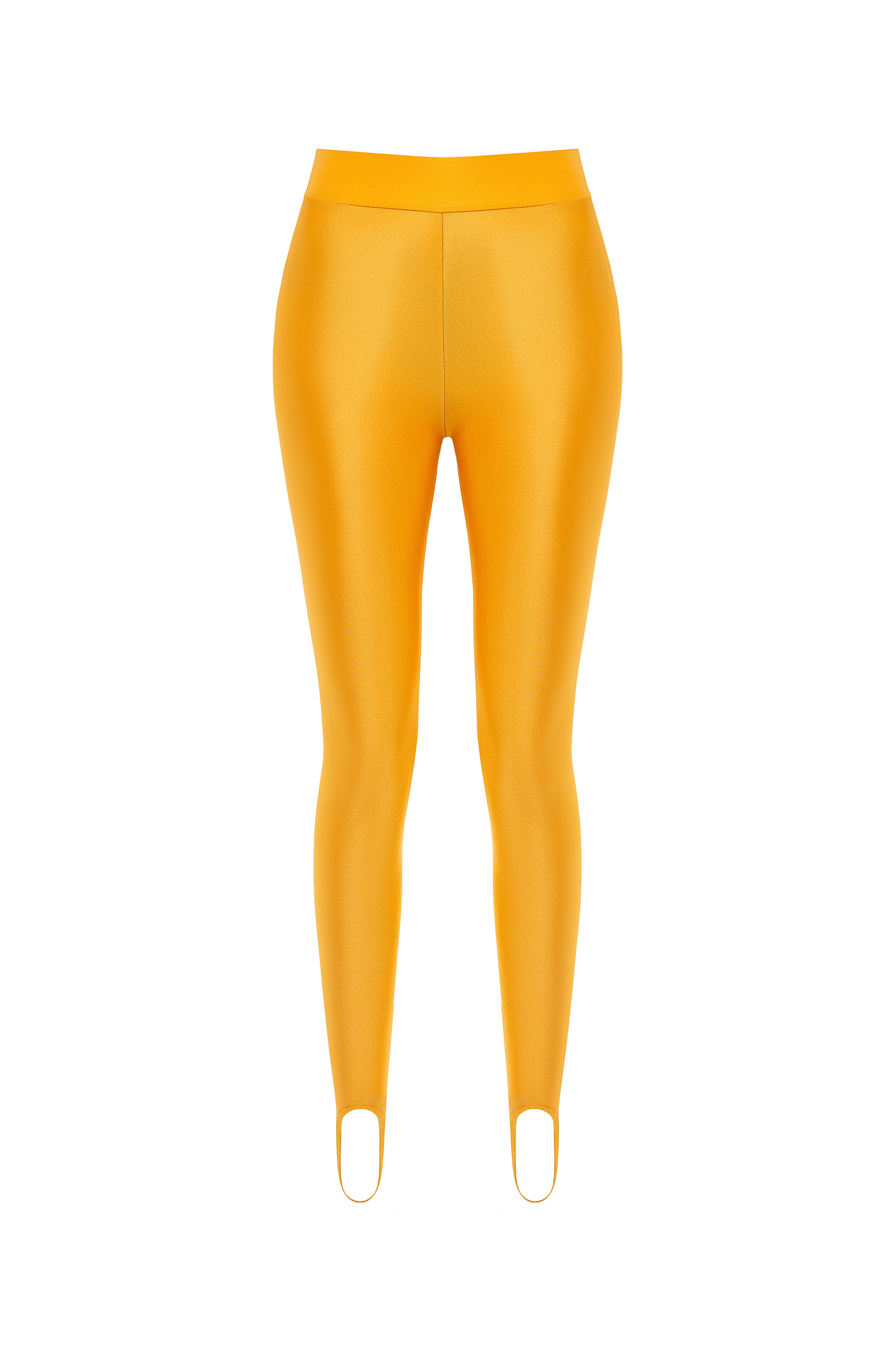 Yellow Stirrup Leggings
