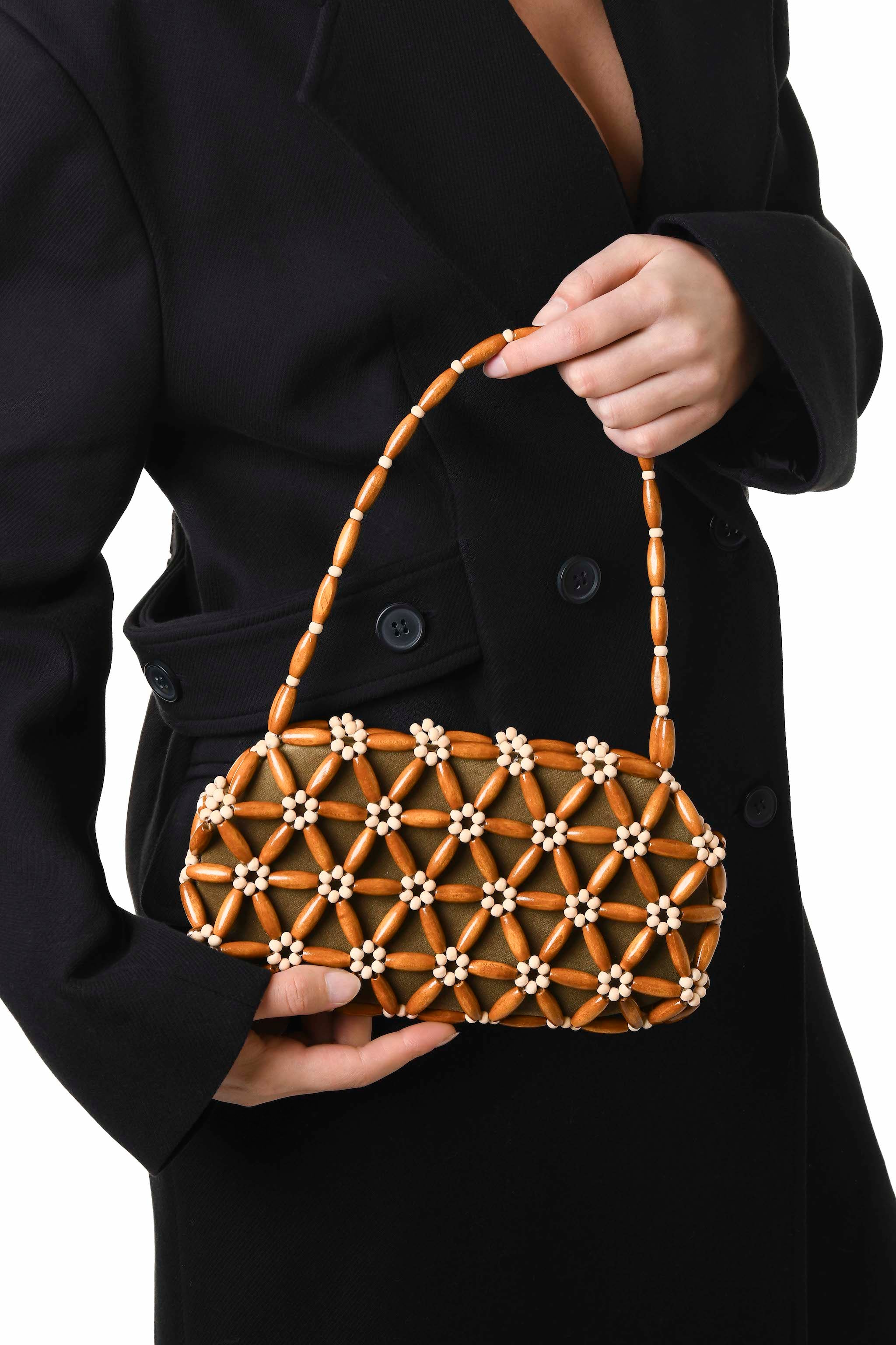 Brown Tebea Shoulder Bag