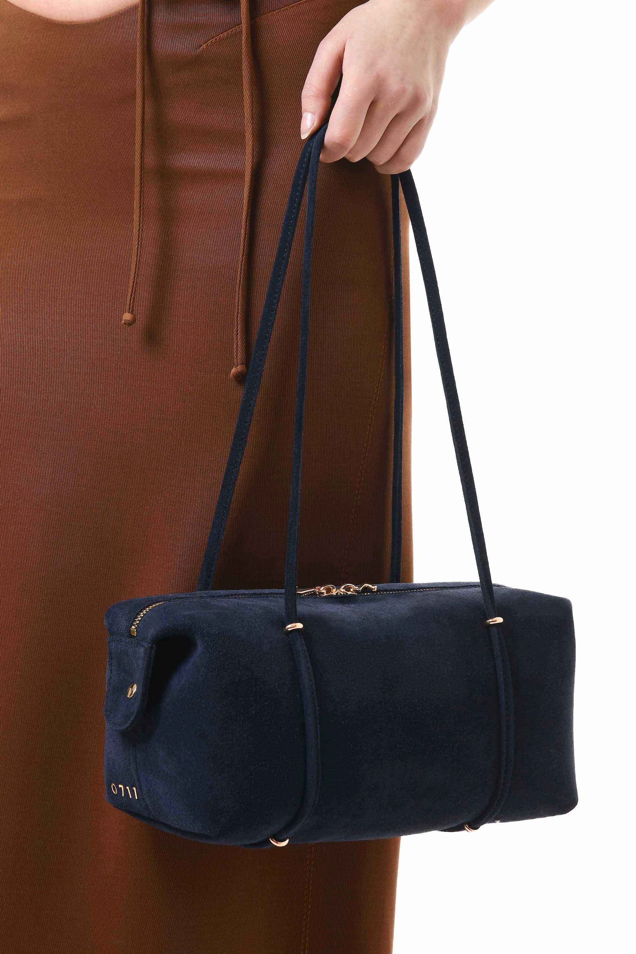 Navy Blue Faye Shoulder Bag