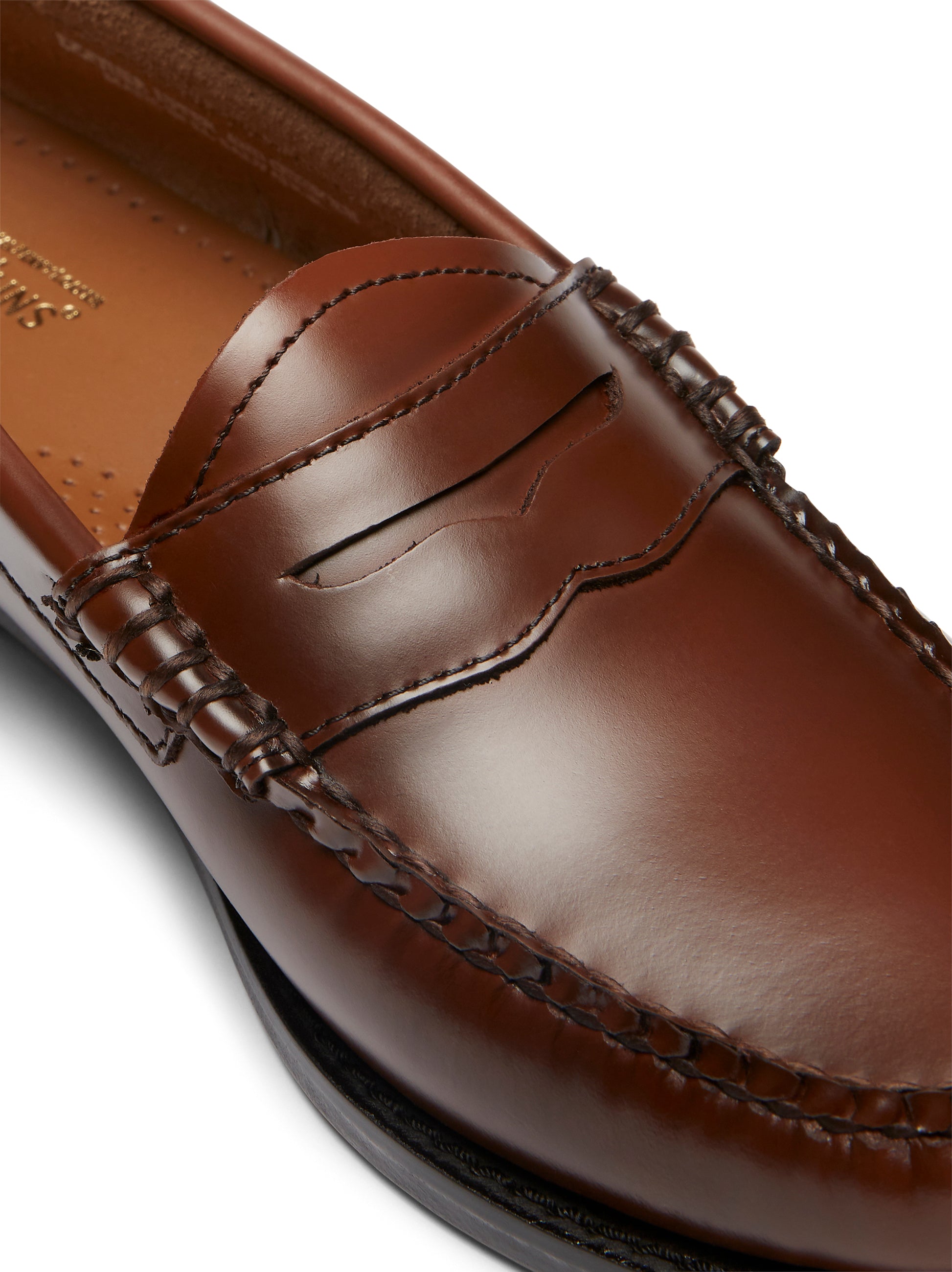 Weejuns Cognac Penny Loafers