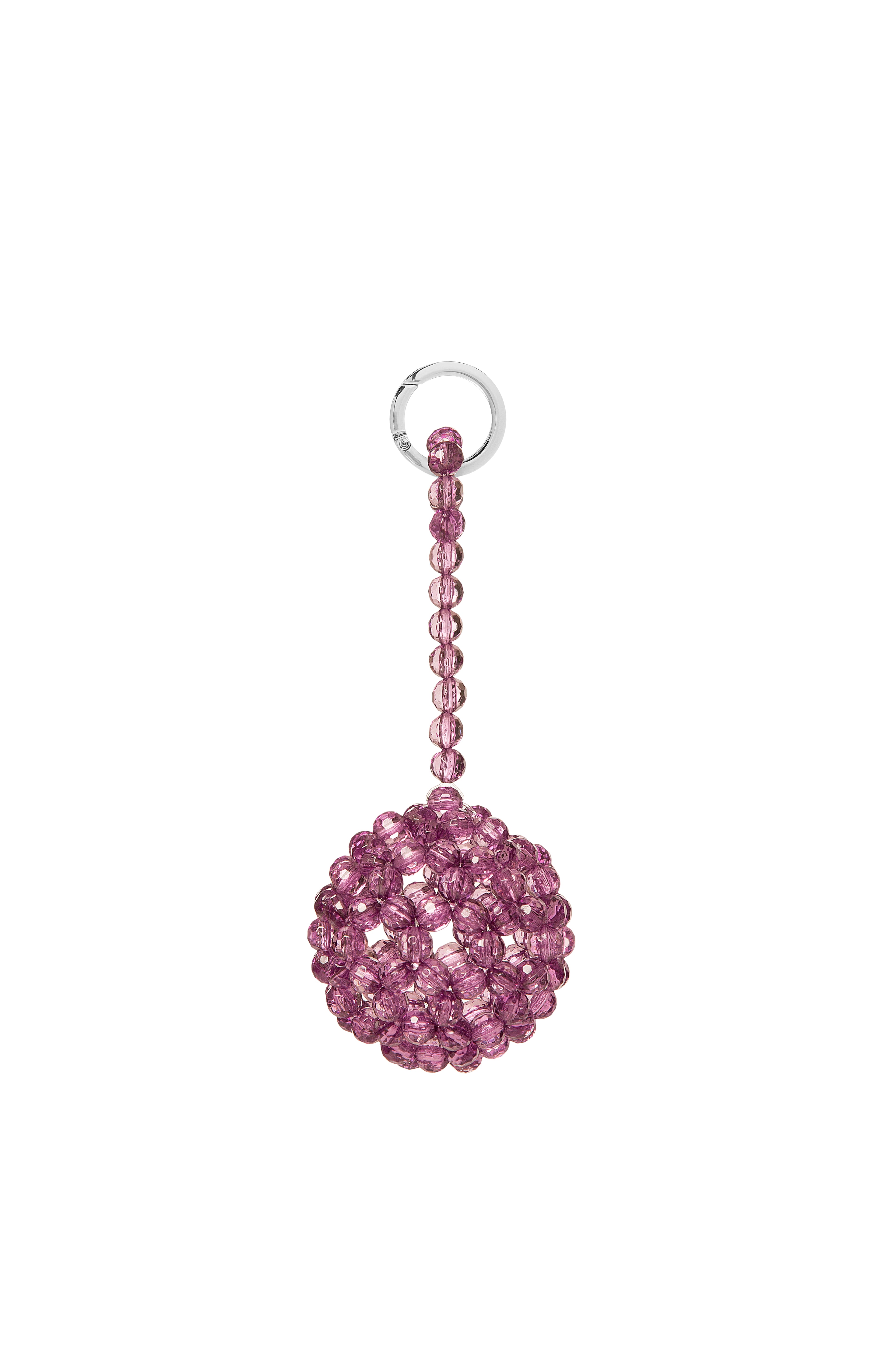 Purple Ball Keychain