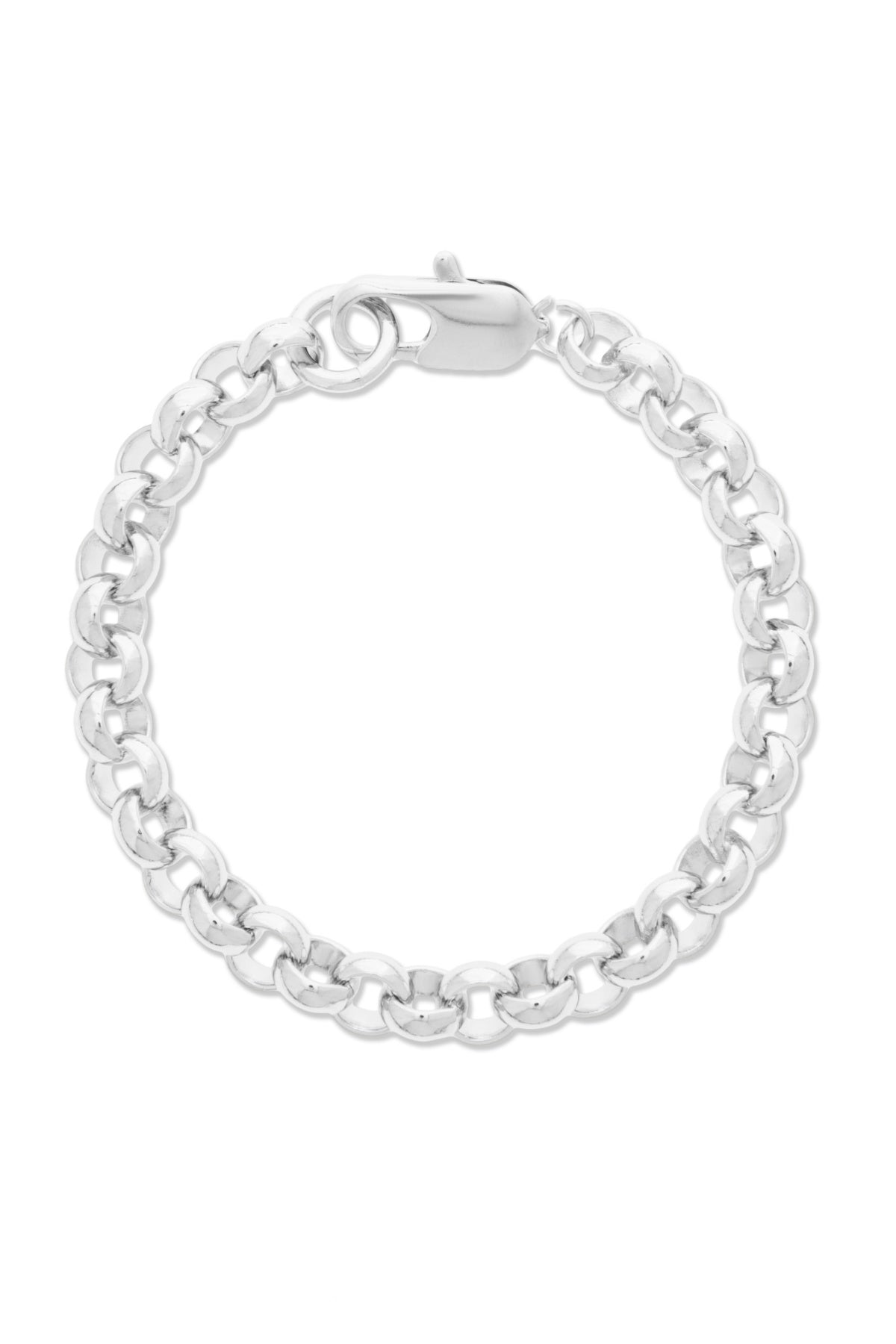 Silver Rolo Bracelet