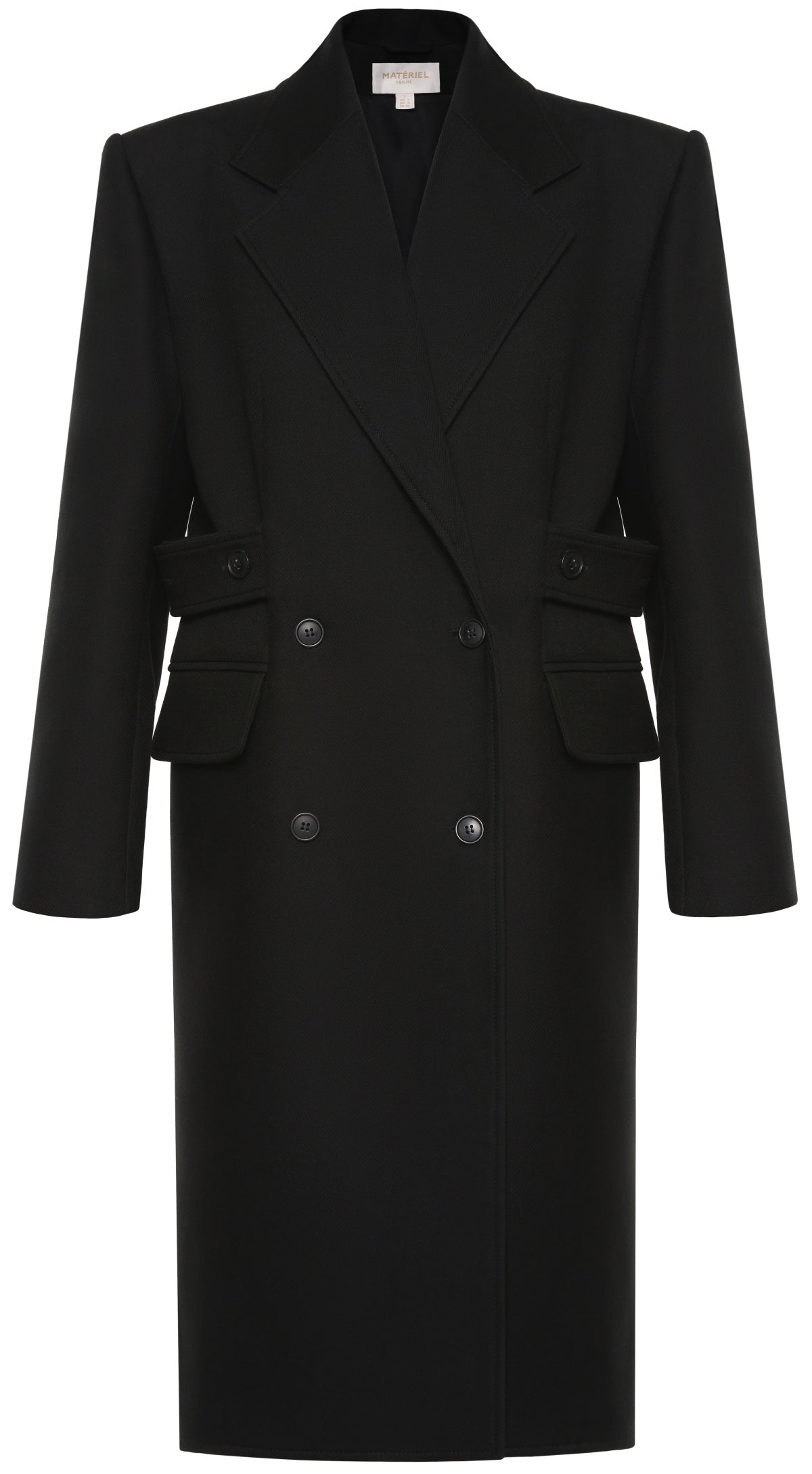 Black Boxy Coat