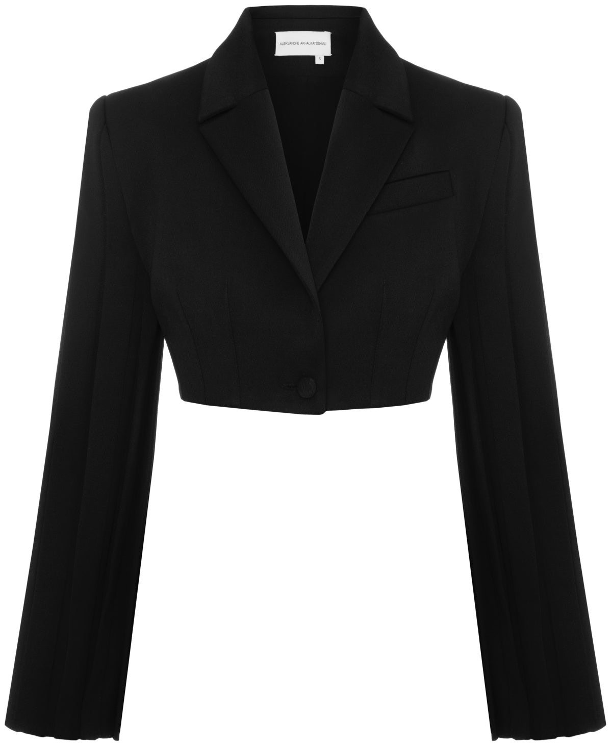 Black Cropped Blazer