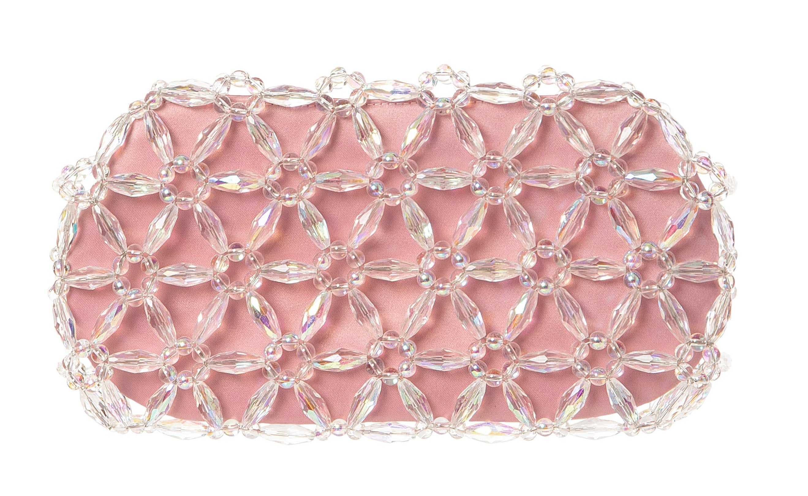 Dusty Rose Tebea Clutch