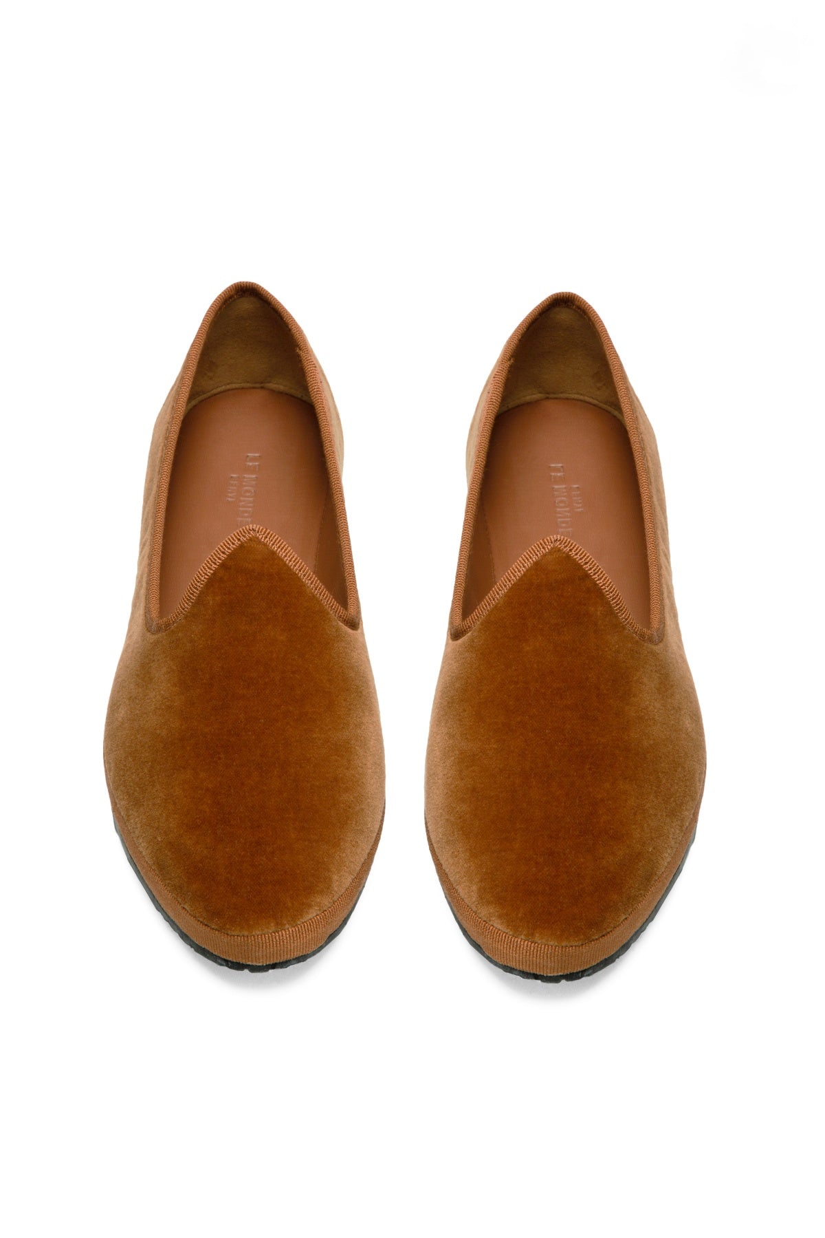 Caramel Velvet Slippers