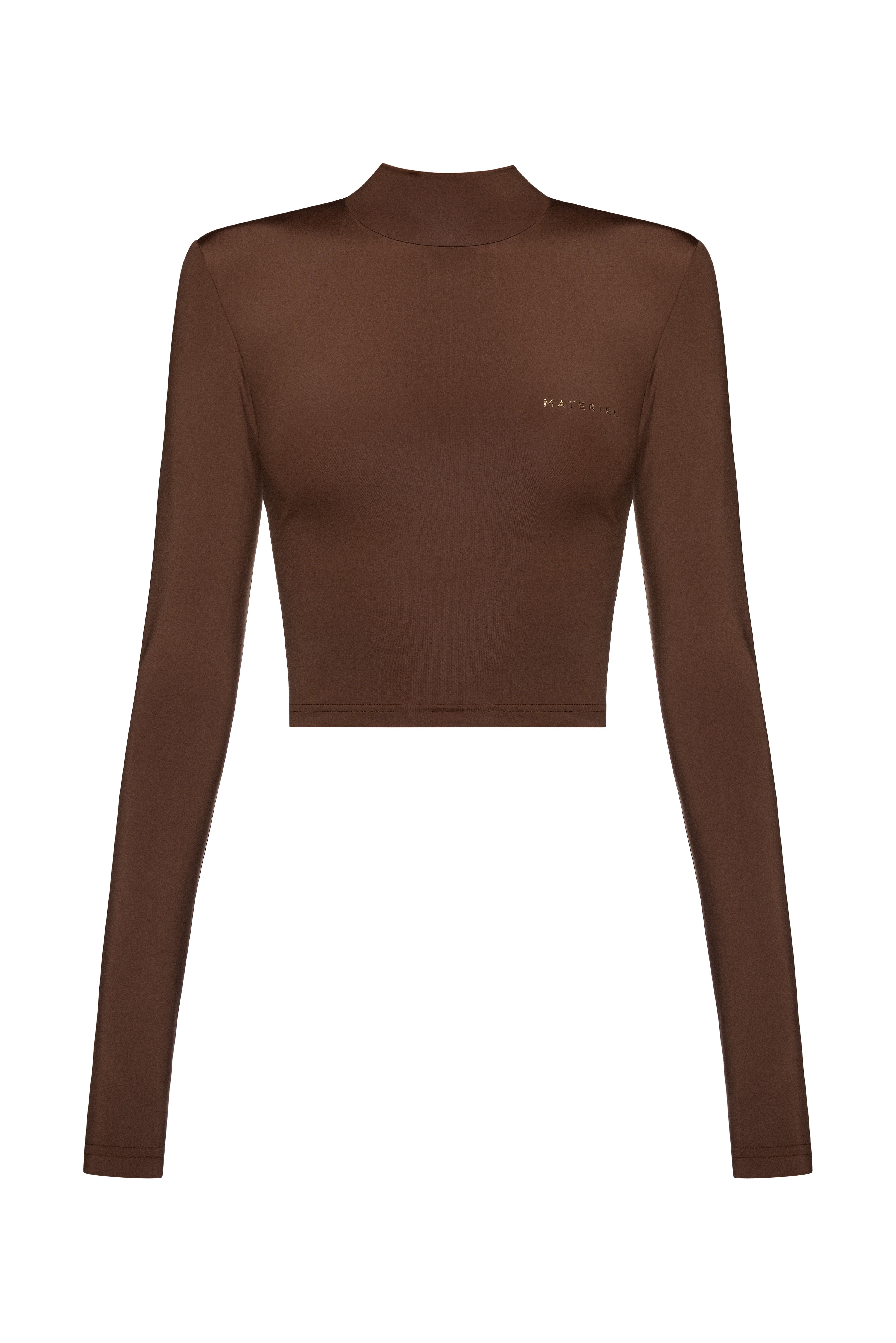Chocolate Logo Turtleneck