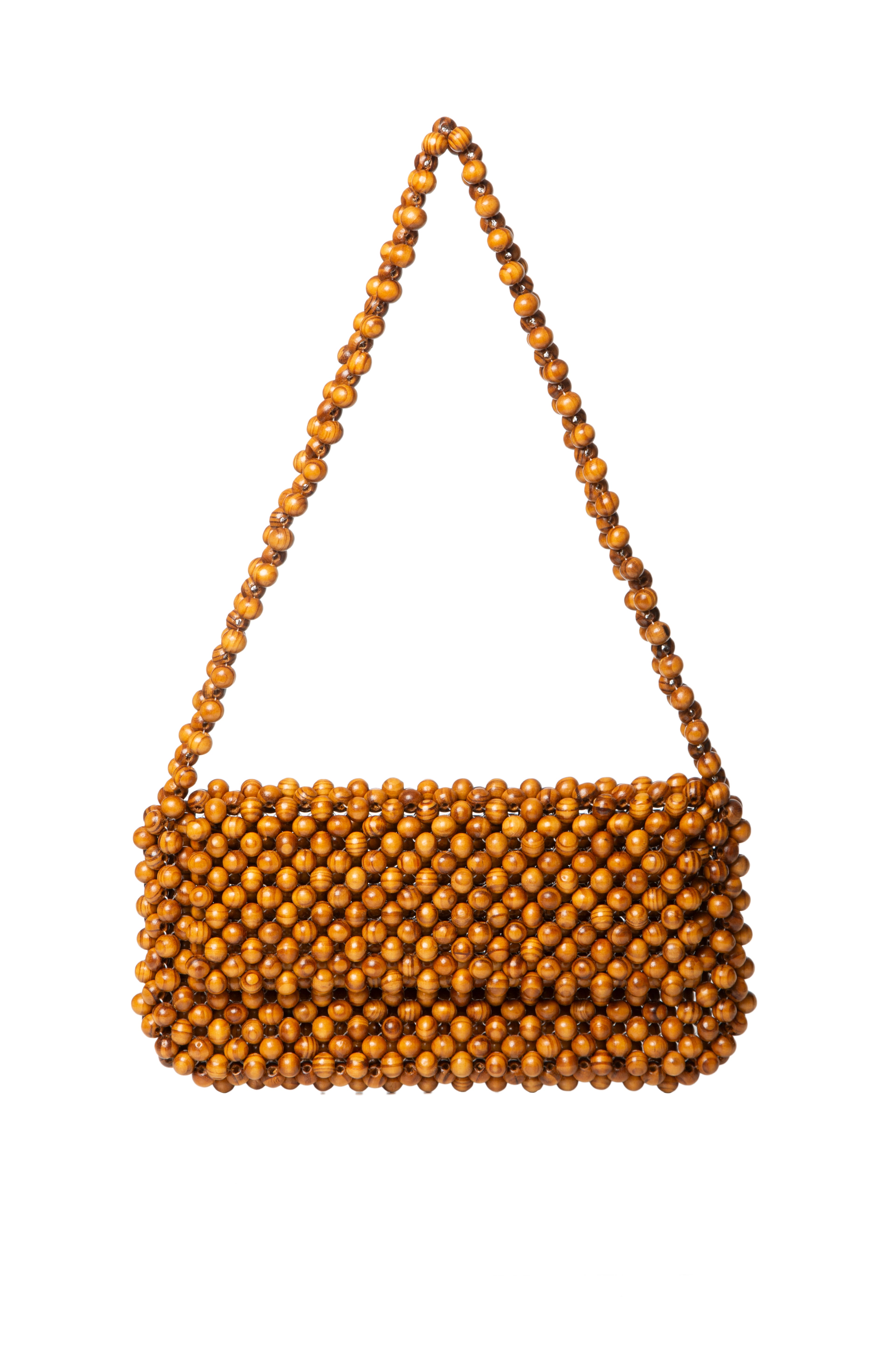 Brown Clover Shoulder Bag