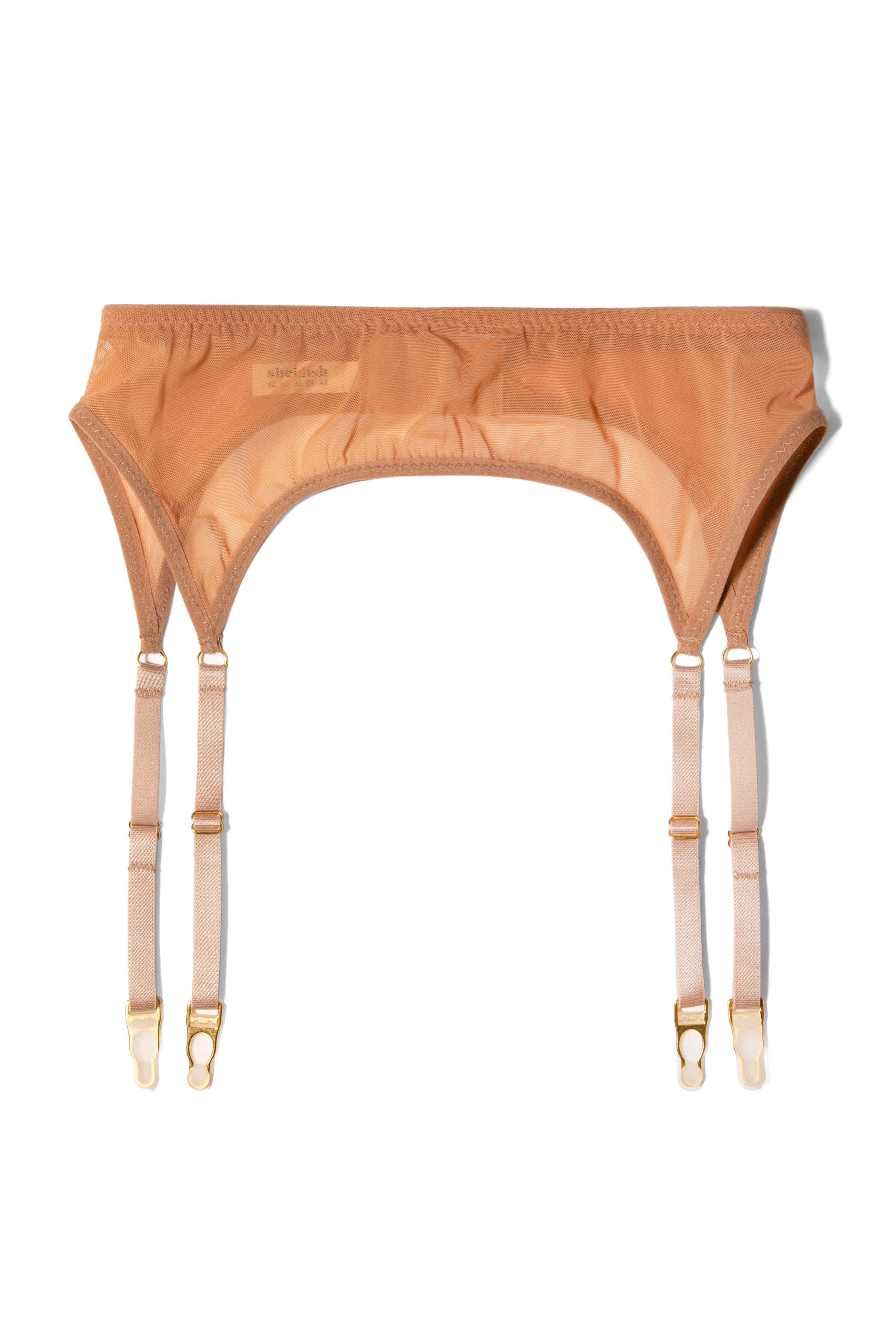 Beige Transparent Garter