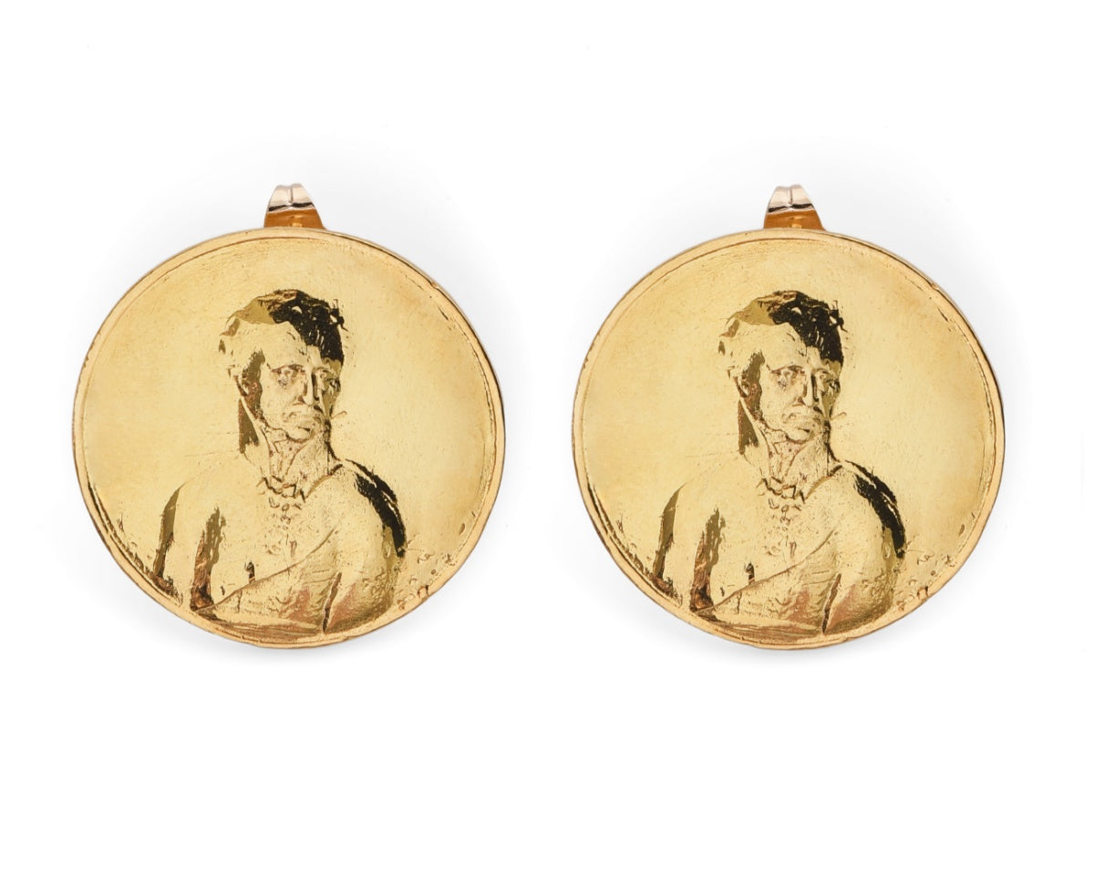 Medallion Earrings