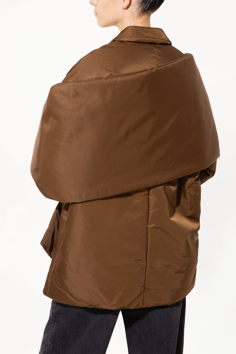 Choco Padded Scarf