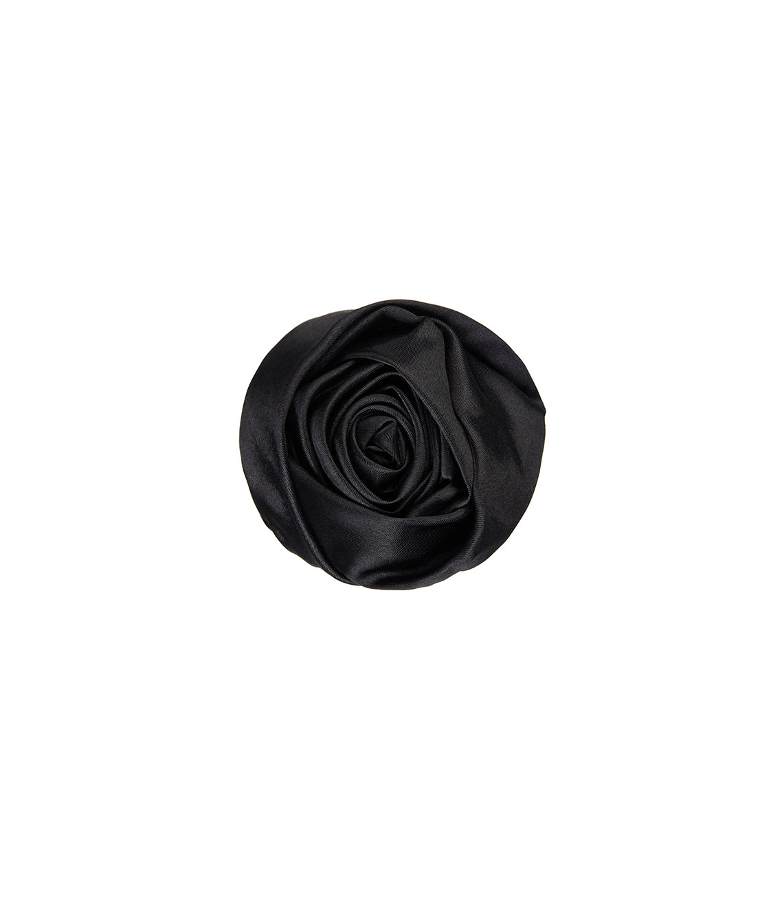 Black Silk Scrunchy