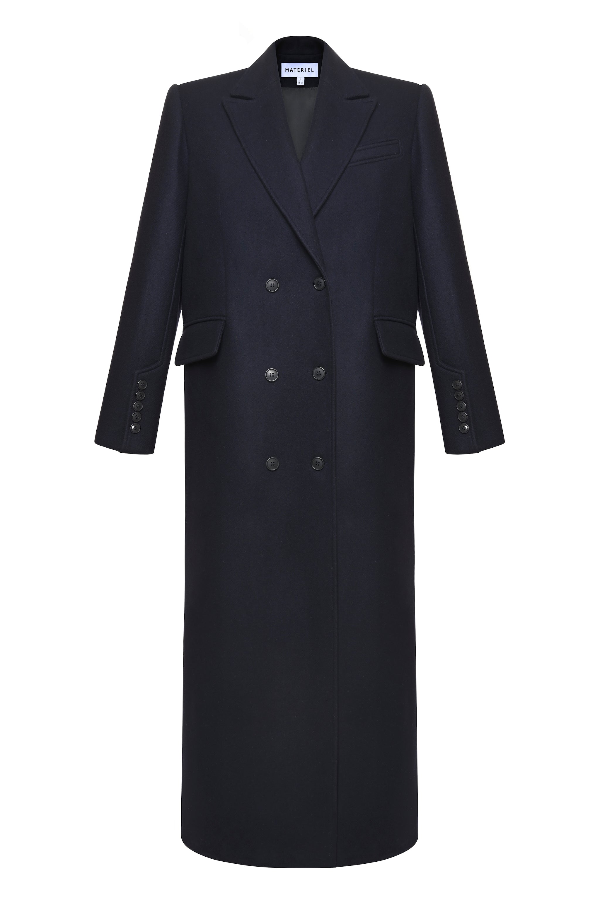 Button Tailored Coat