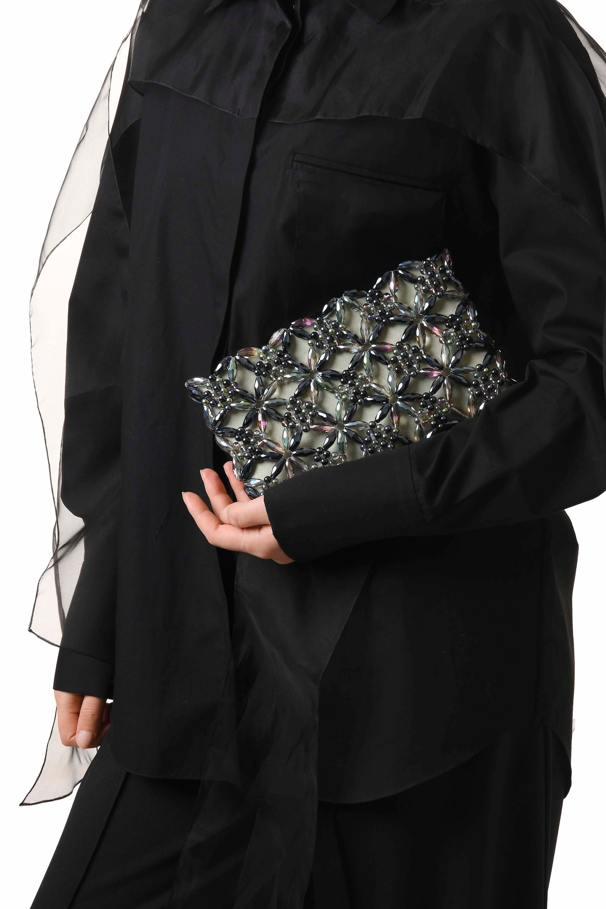 Multicolor Rhea Clutch