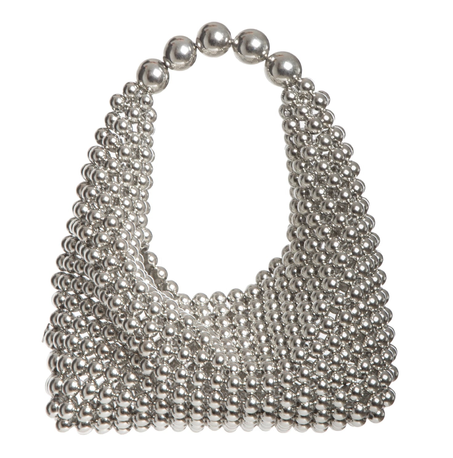 Silver Medium Jodie Bag