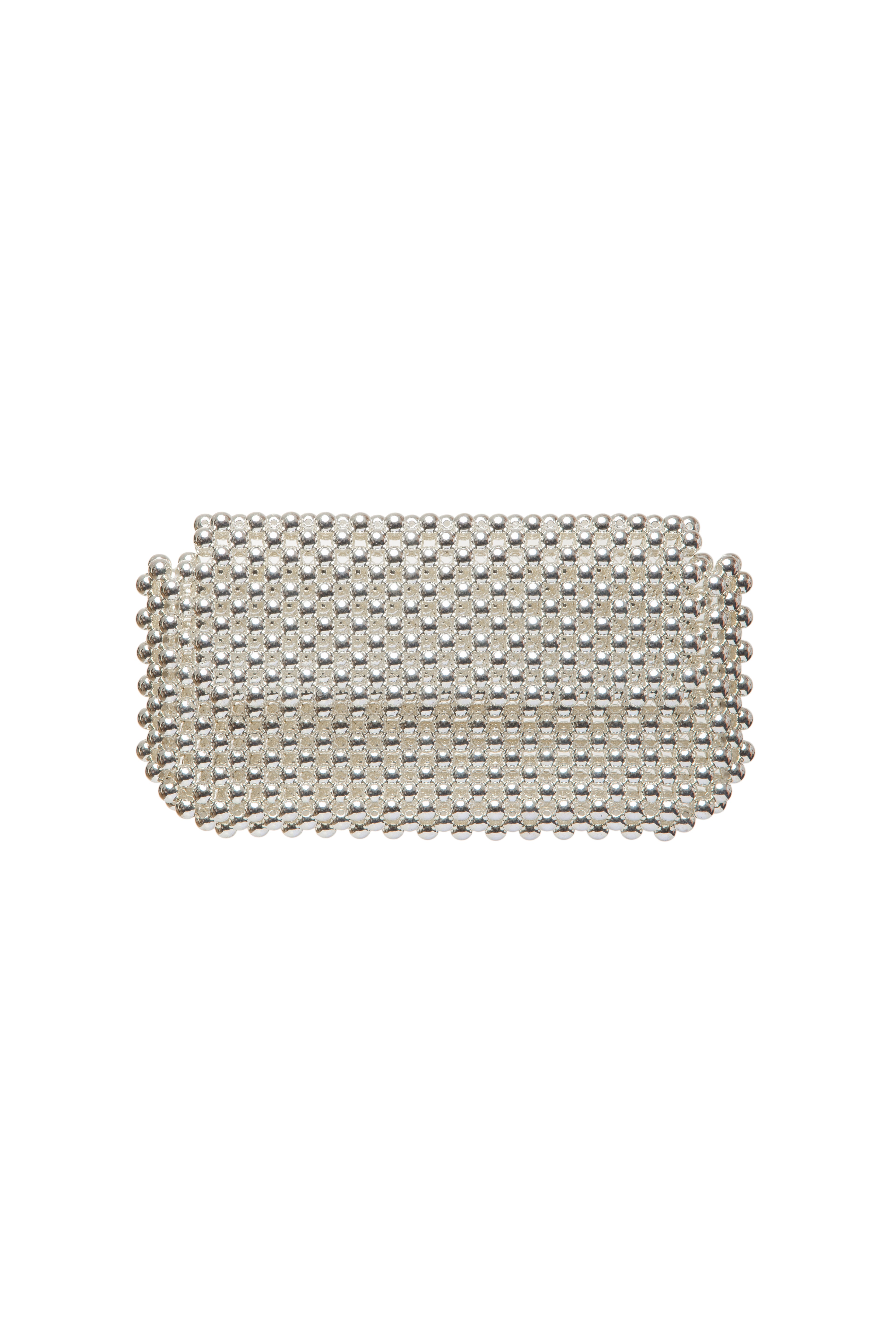 Silver Clover Clutch
