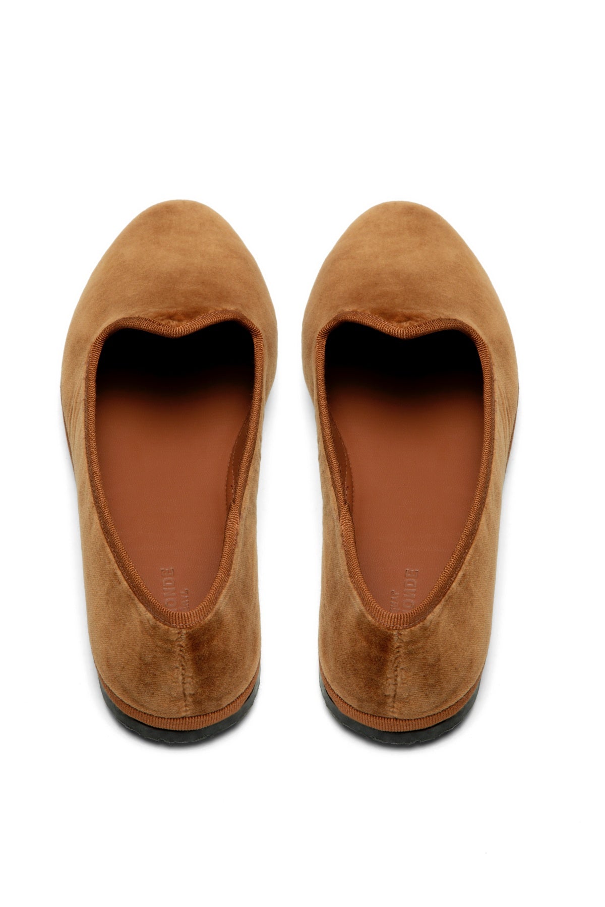 Caramel Velvet Slippers