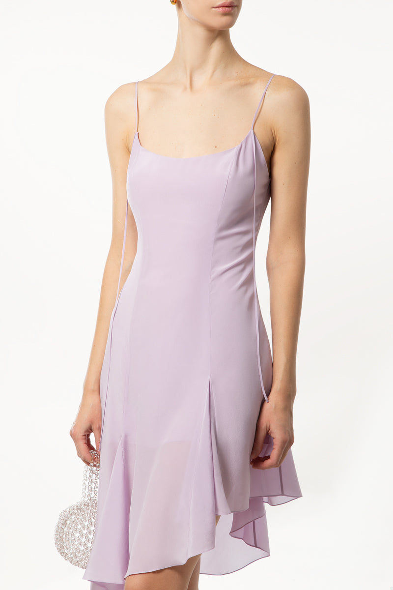 Asymmetrical Flare Dress