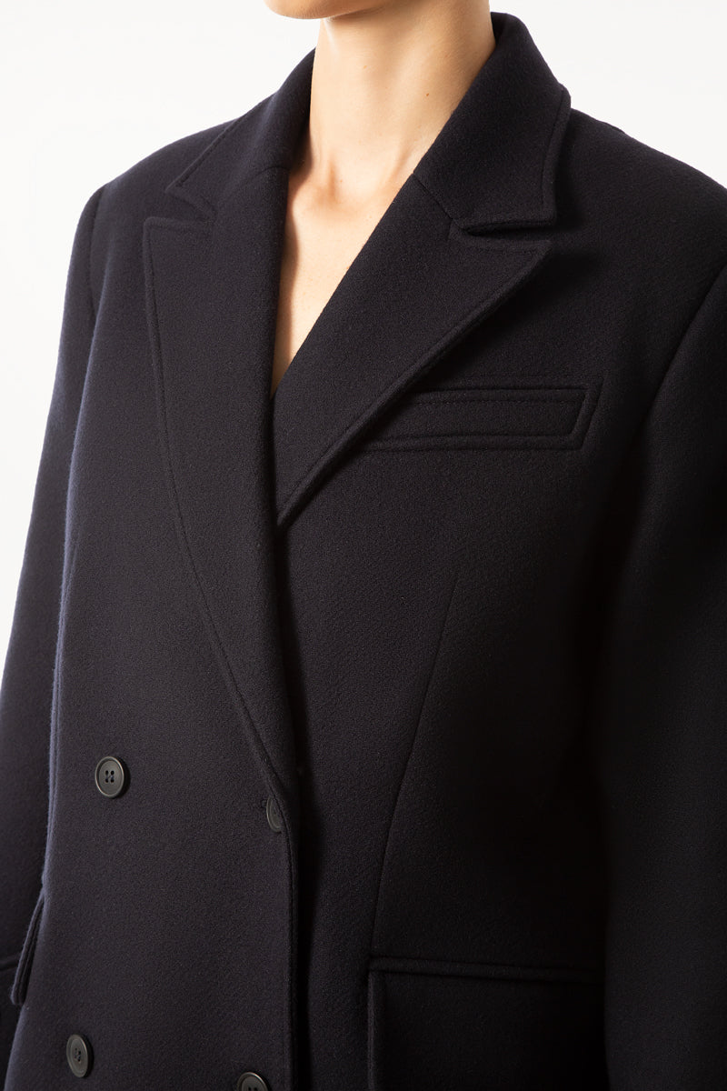 Button Tailored Coat