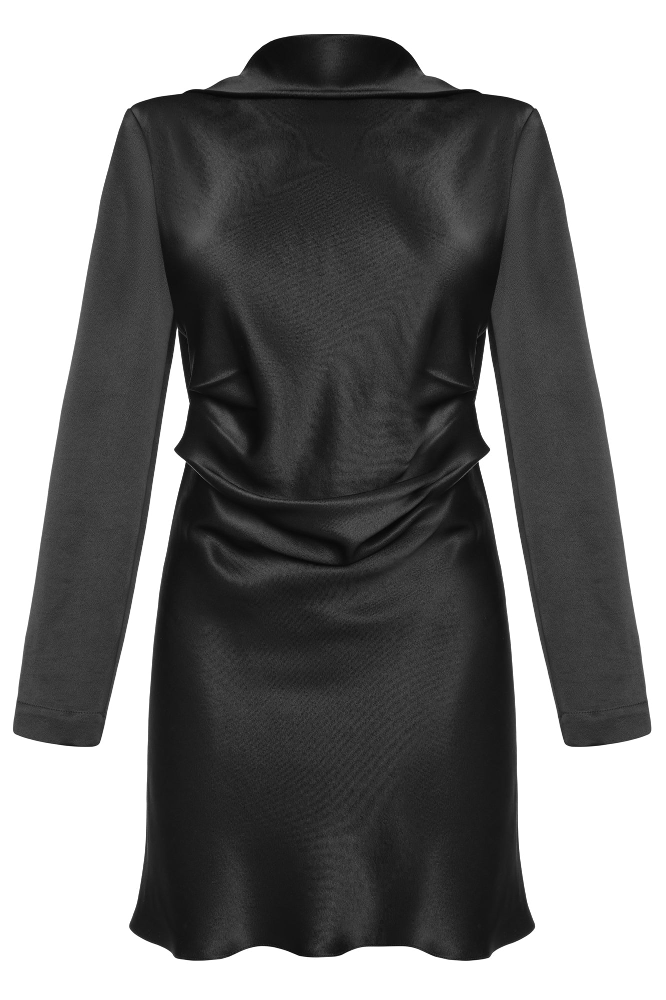 Open Back Drape Dress