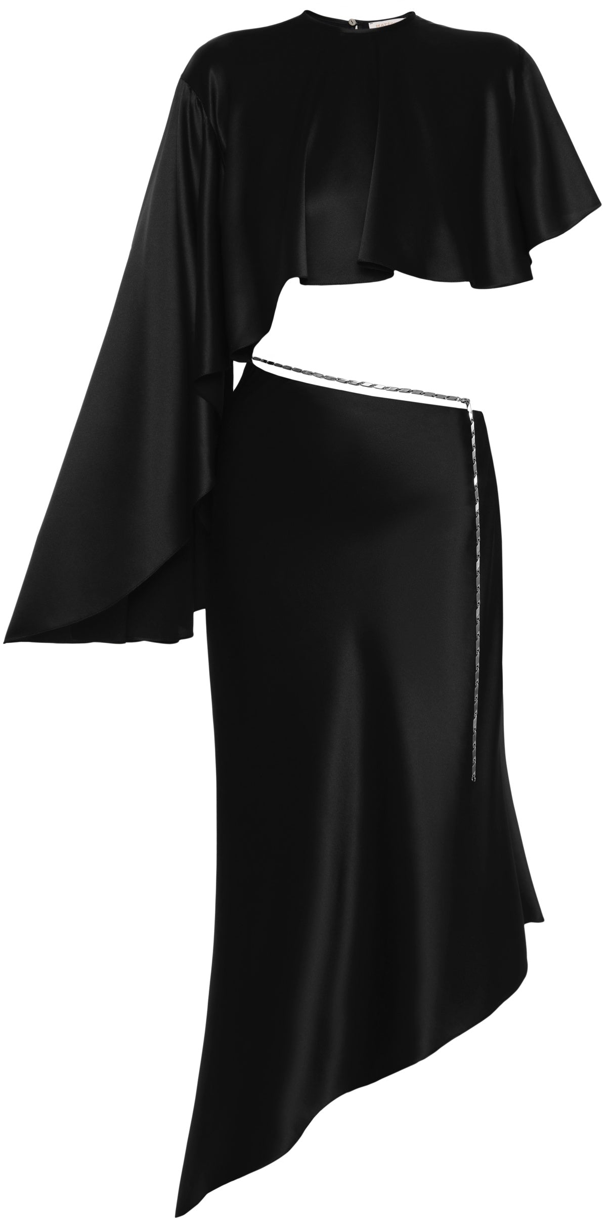 Black Asymmetric Dress