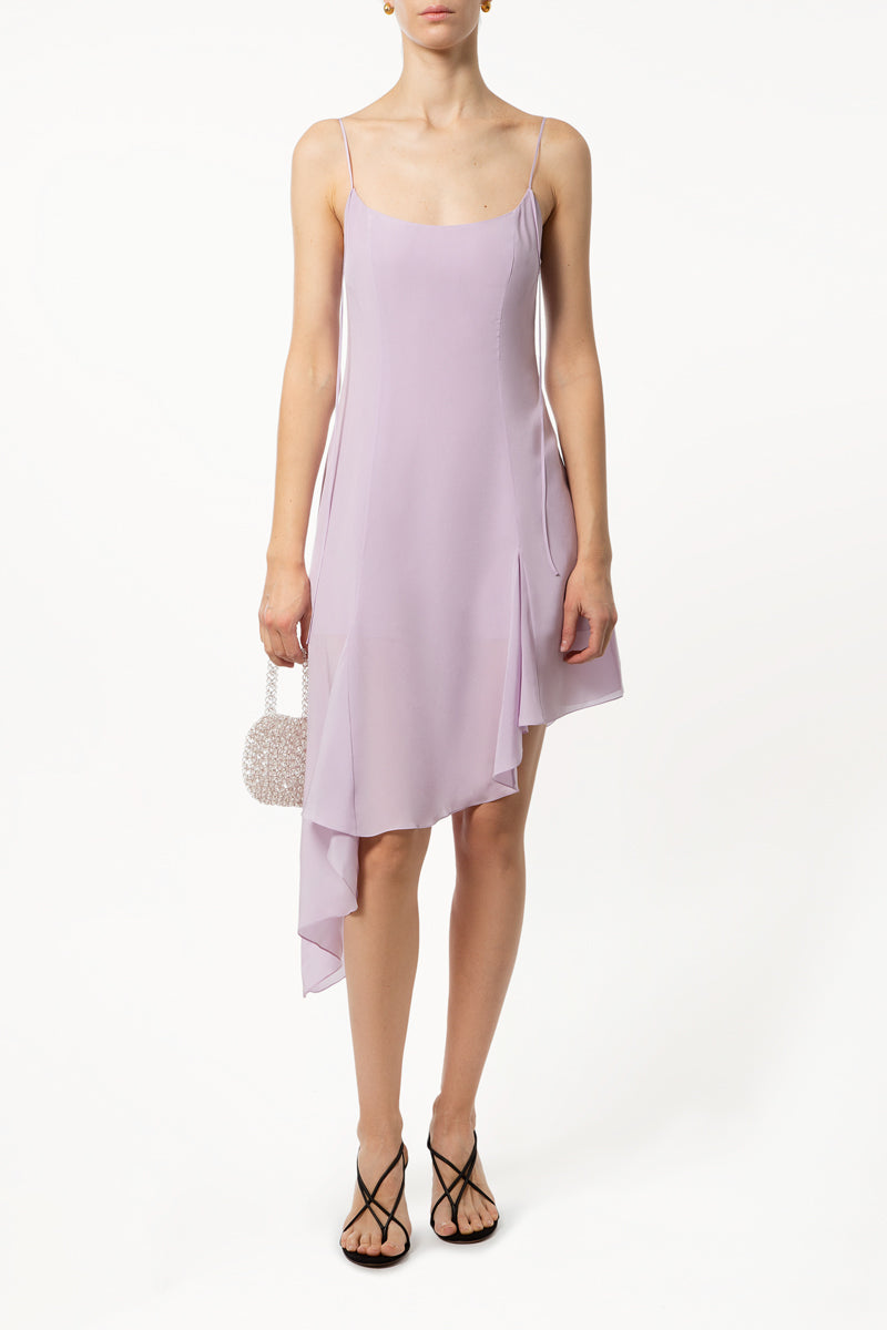 Asymmetrical Flare Dress